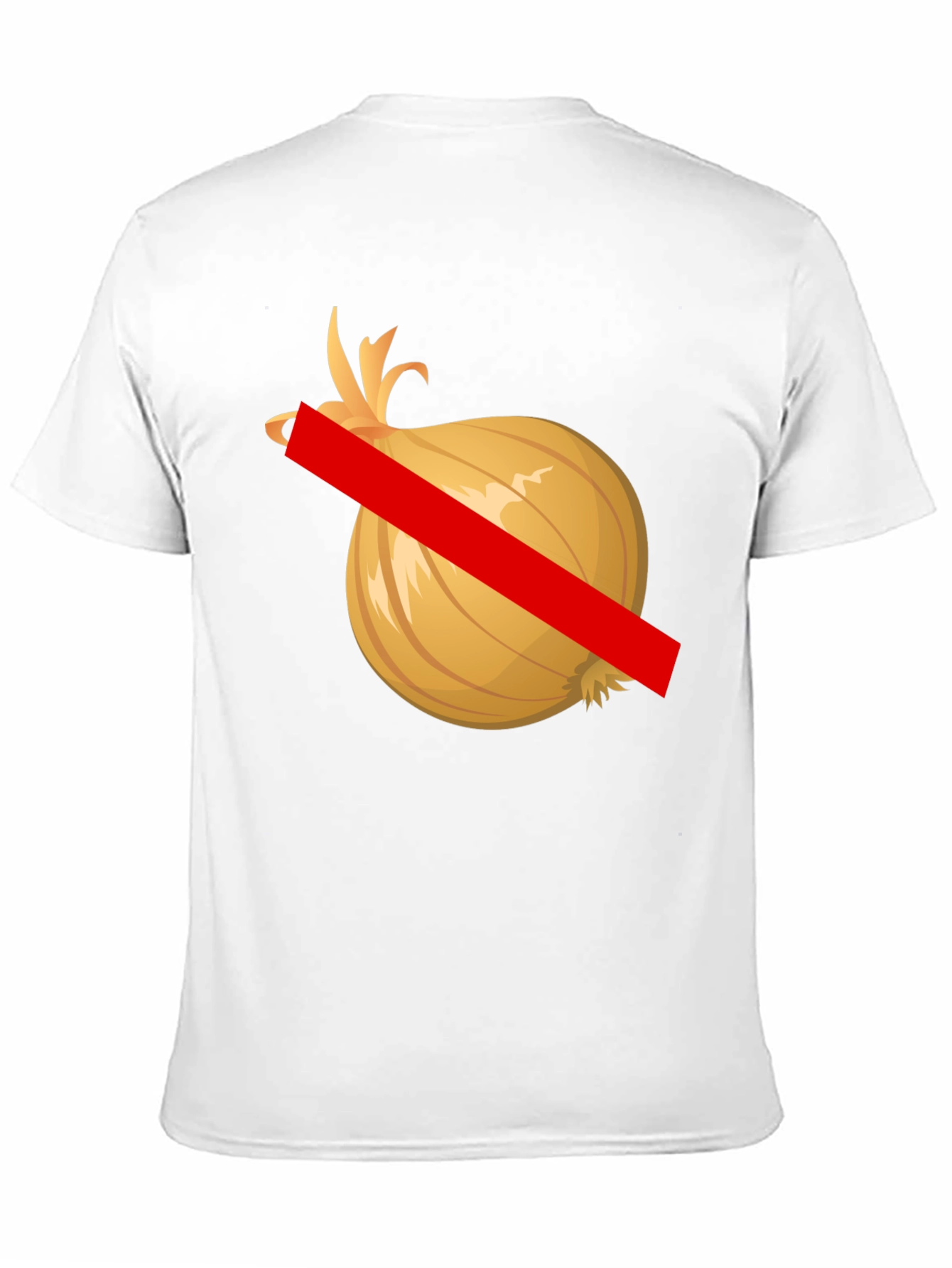 No Onion Black T-Shirt - Graphic Tee