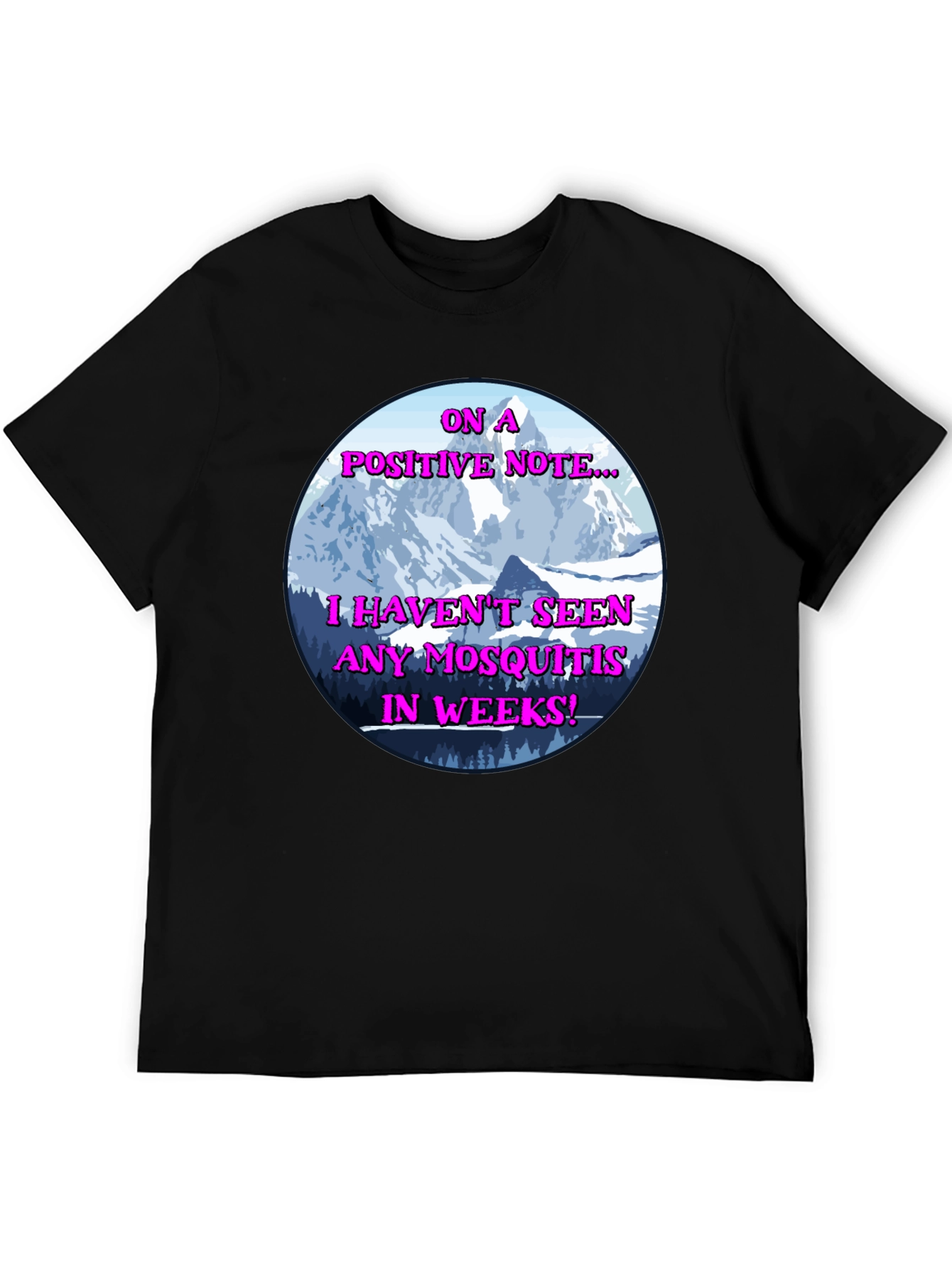 On A Positive Note Graphic T-Shirt