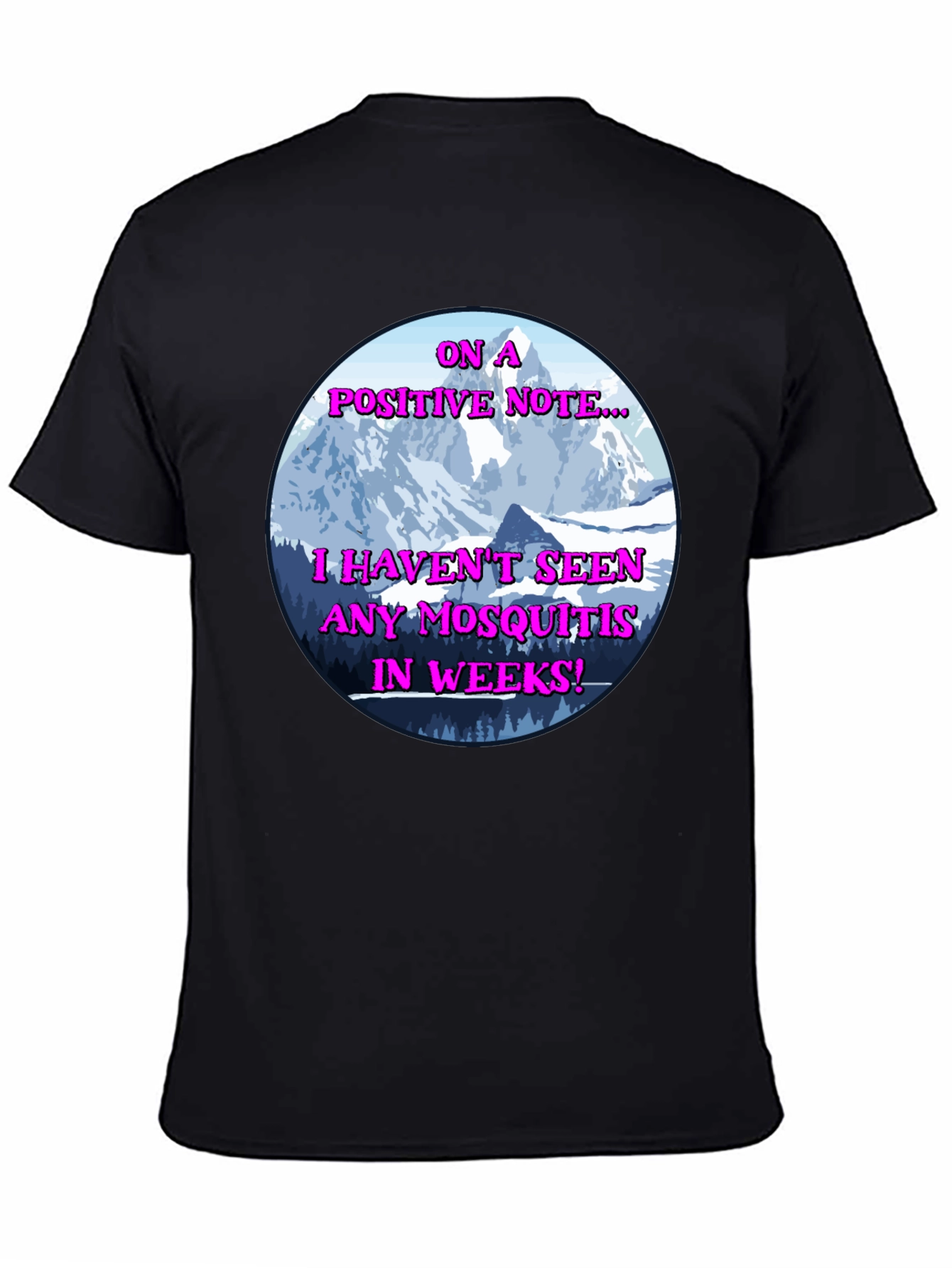 On A Positive Note Graphic T-Shirt