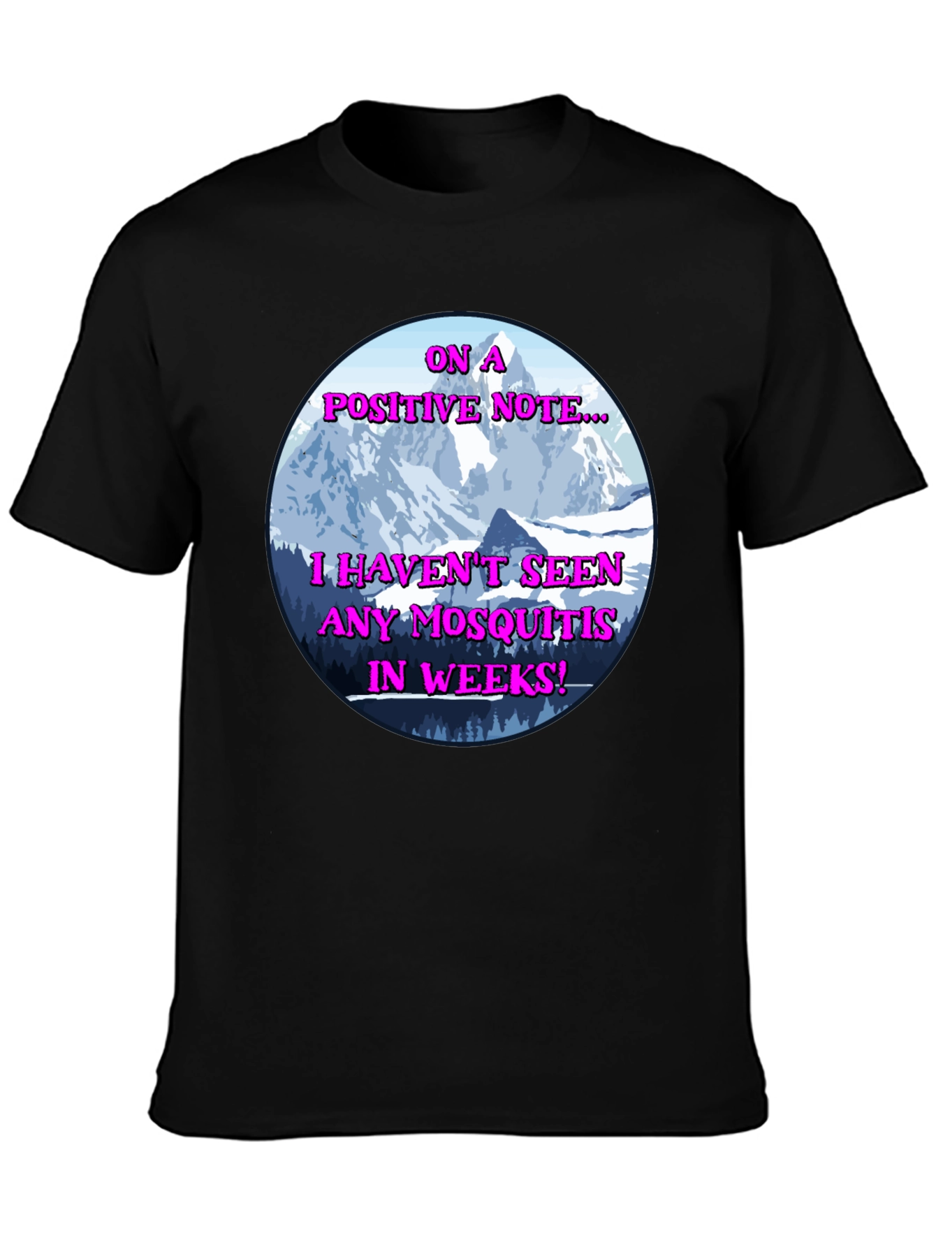 On A Positive Note Graphic T-Shirt