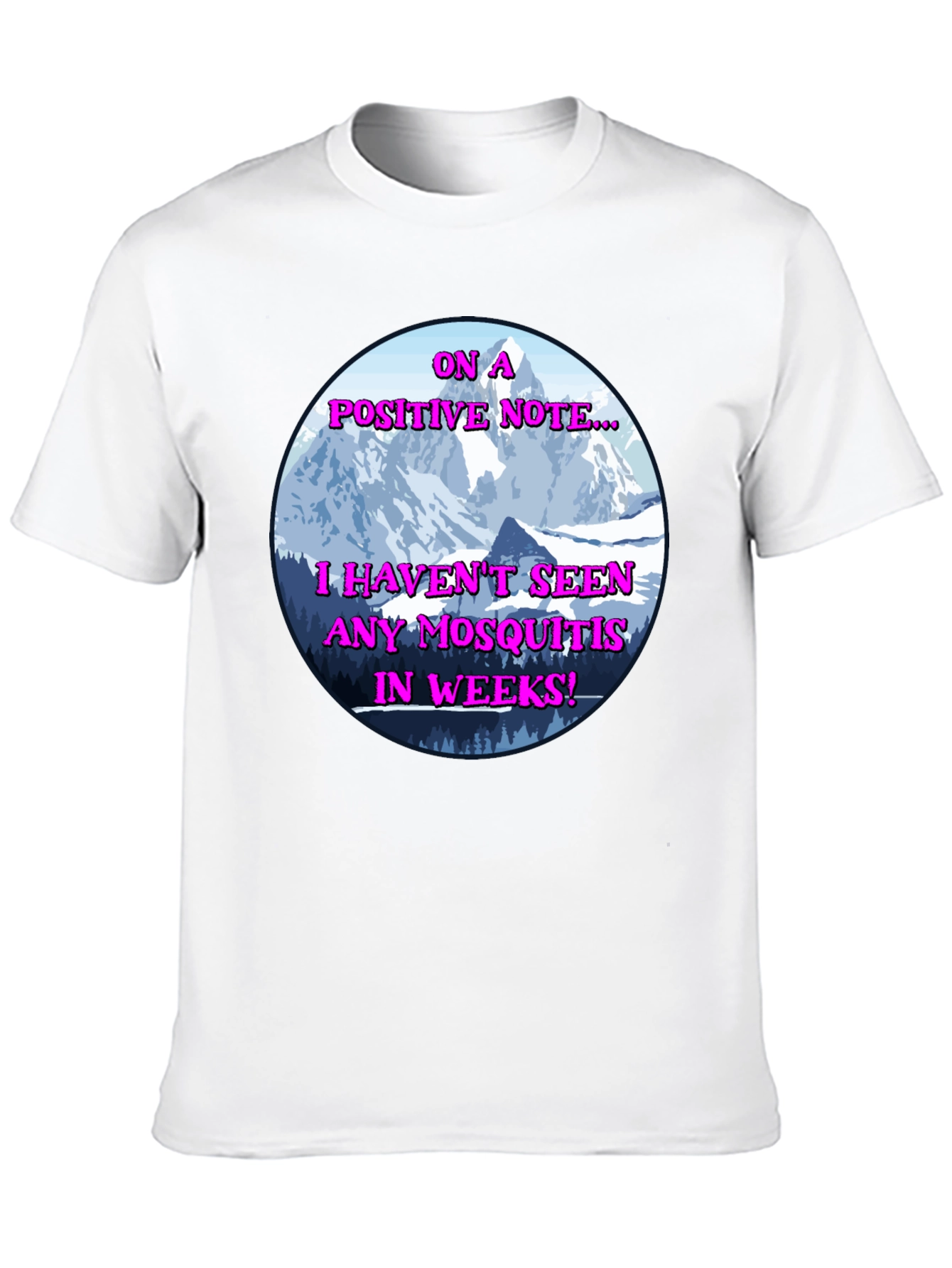 On A Positive Note Graphic T-Shirt