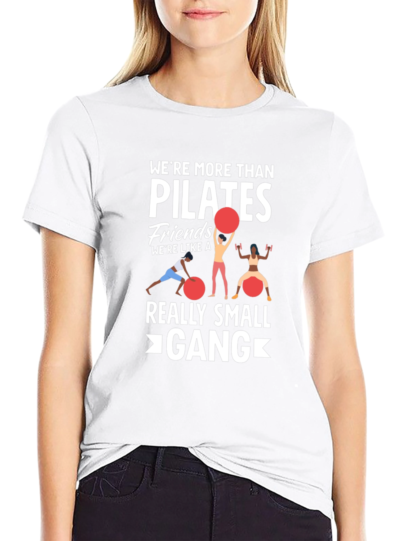Pilates Friends Graphic T-Shirt