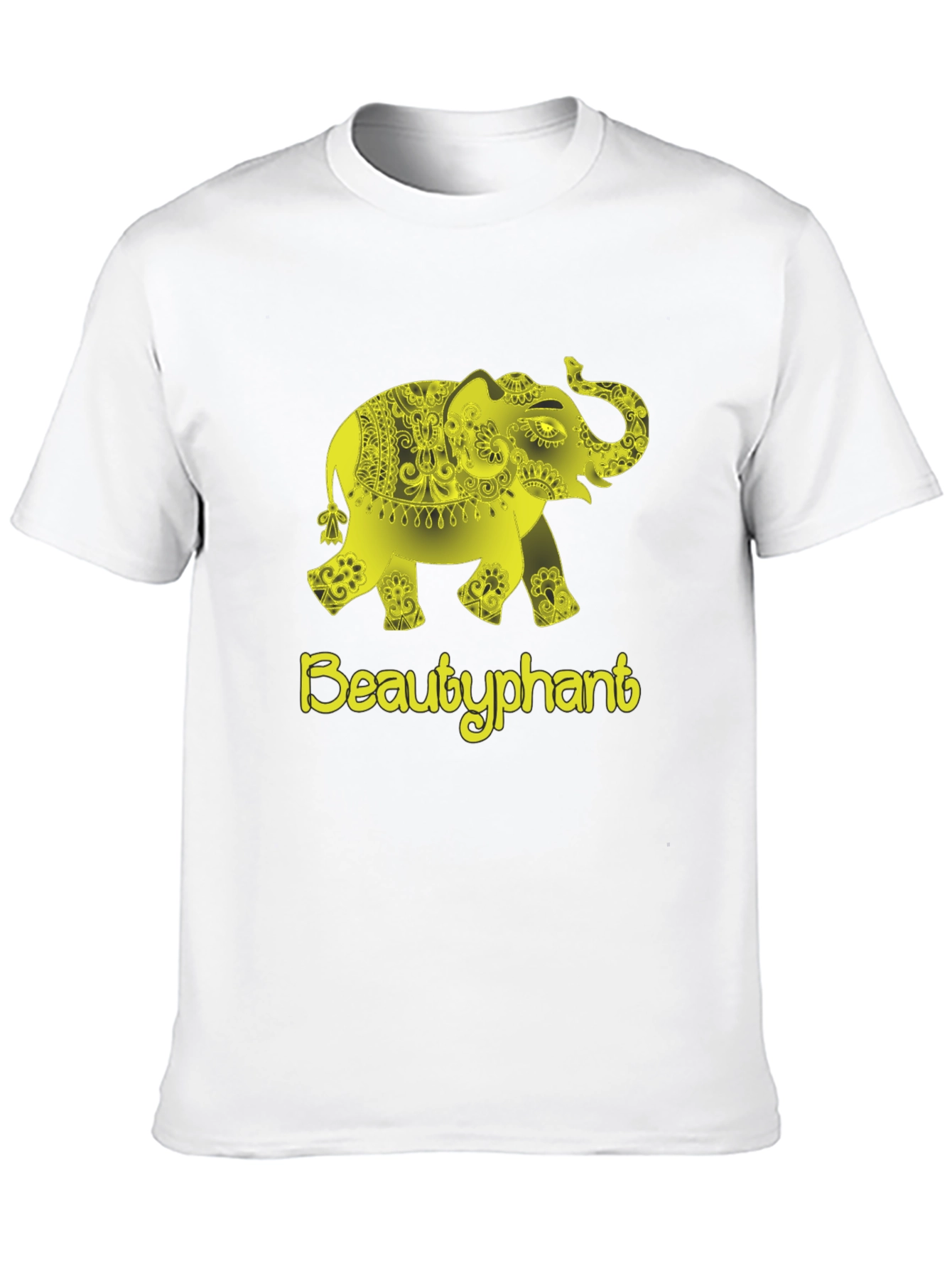 Beautyphant Black T-Shirt - Elephant Graphic Tee