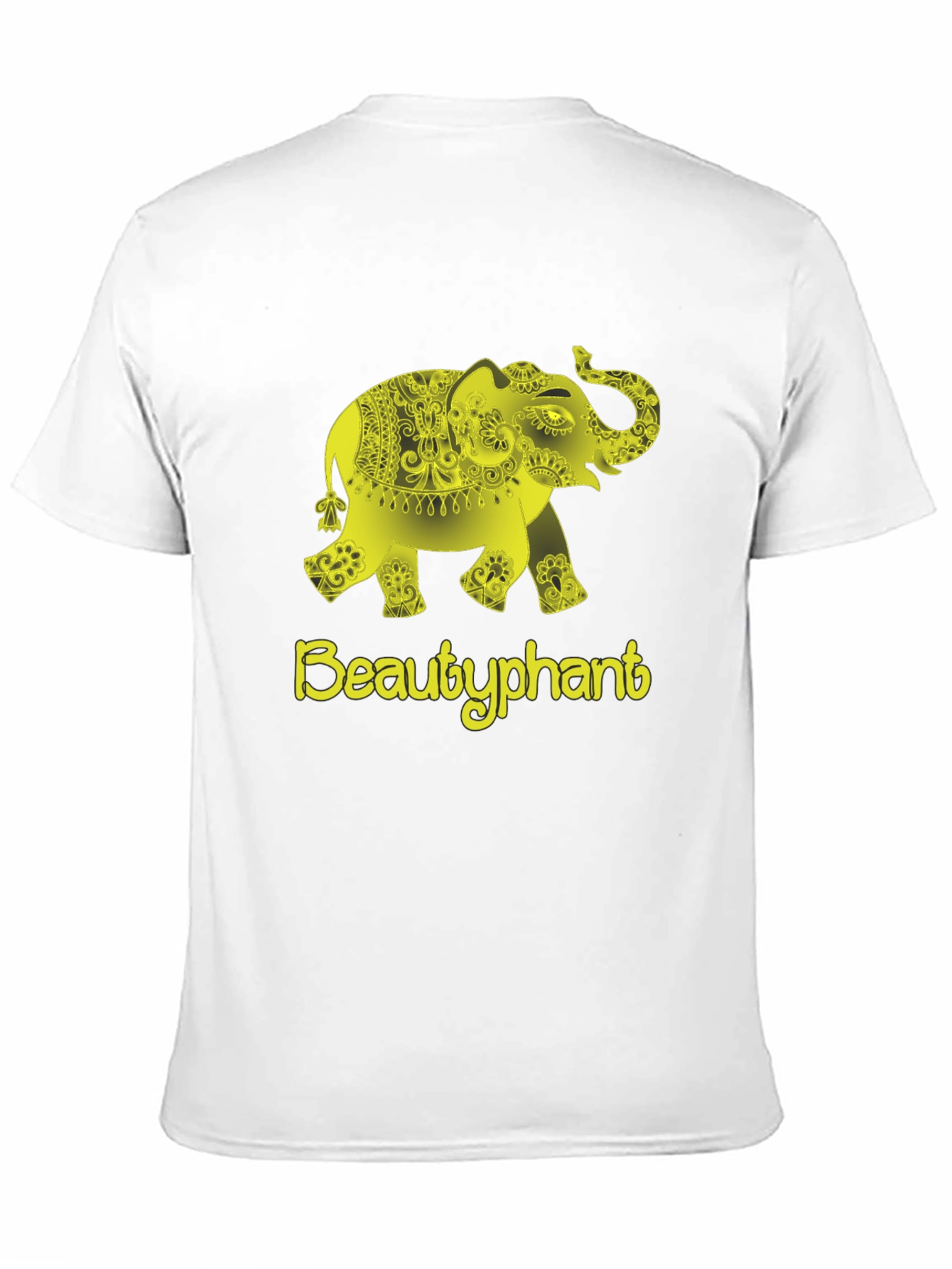 Beautyphant Black T-Shirt - Elephant Graphic Tee