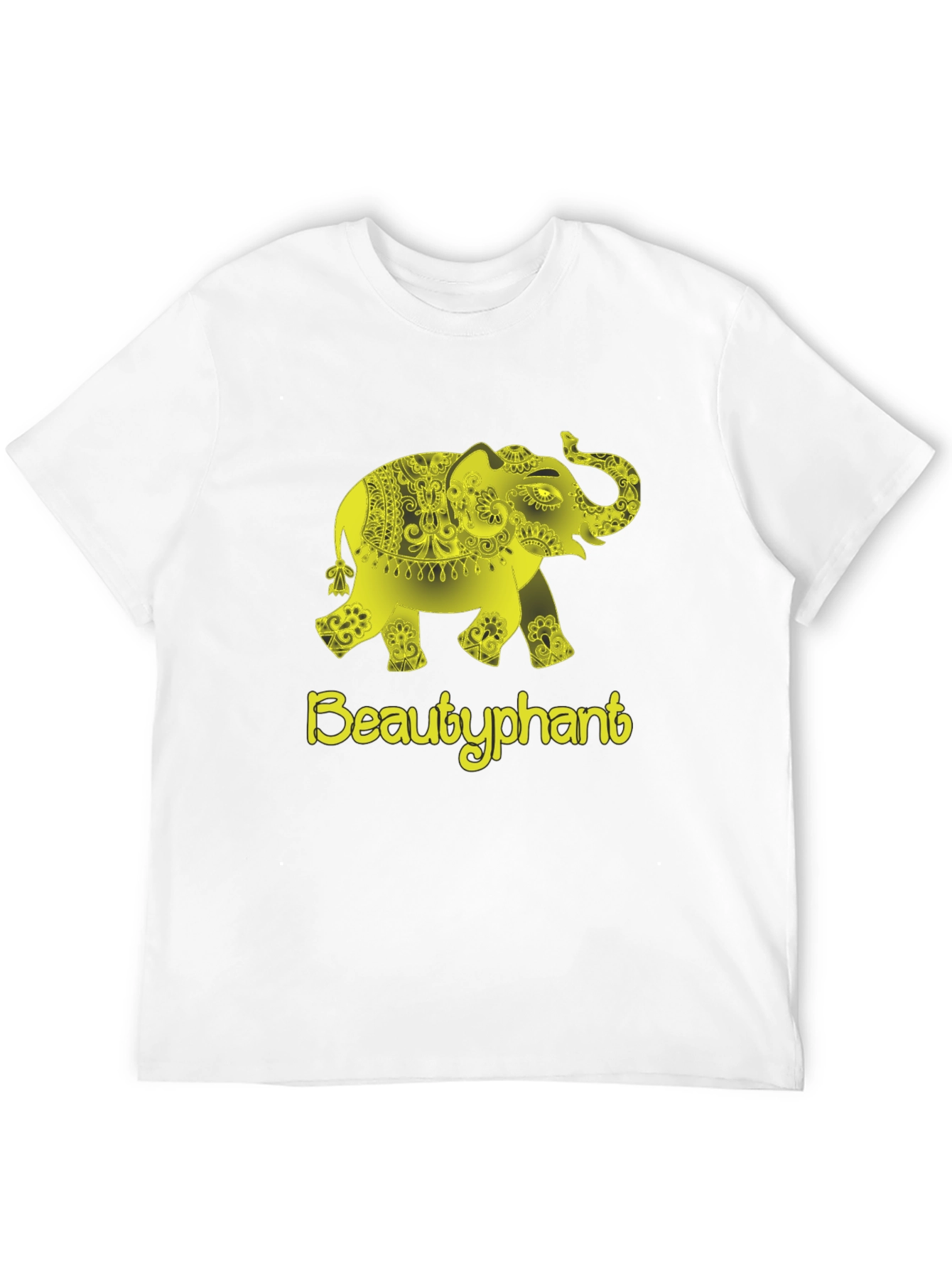 Beautyphant Black T-Shirt - Elephant Graphic Tee