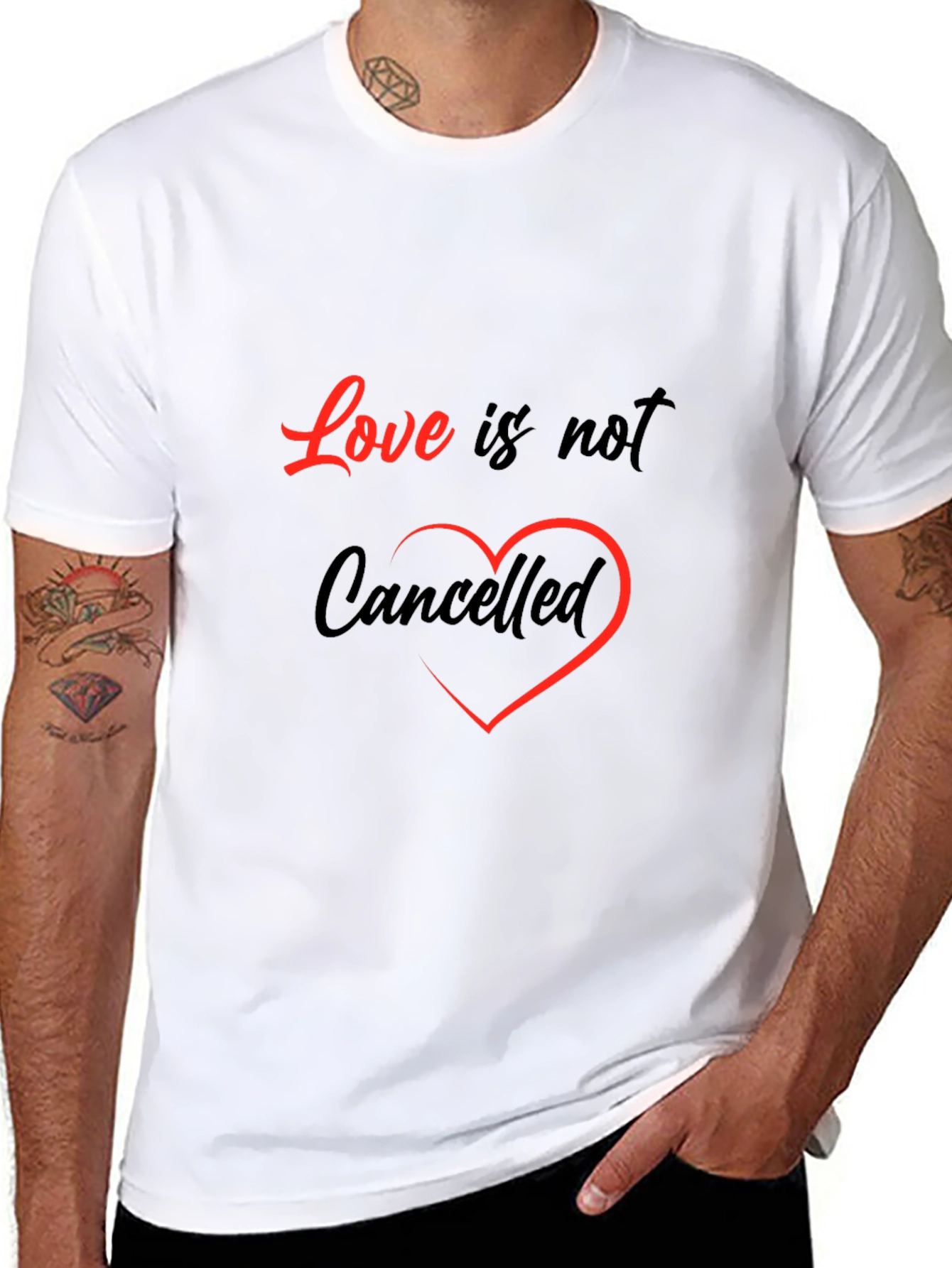 Love Is Not Cancelled Graphic T-Shirt