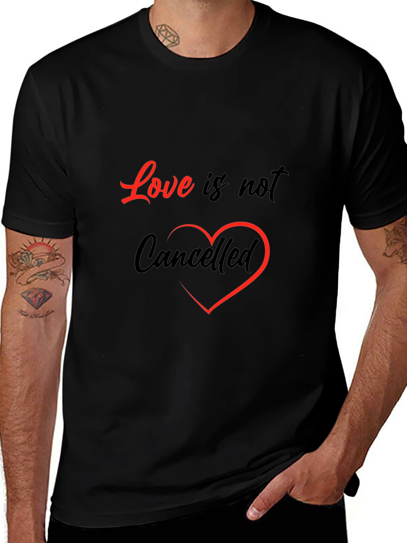 Love Is Not Cancelled Graphic T-Shirt