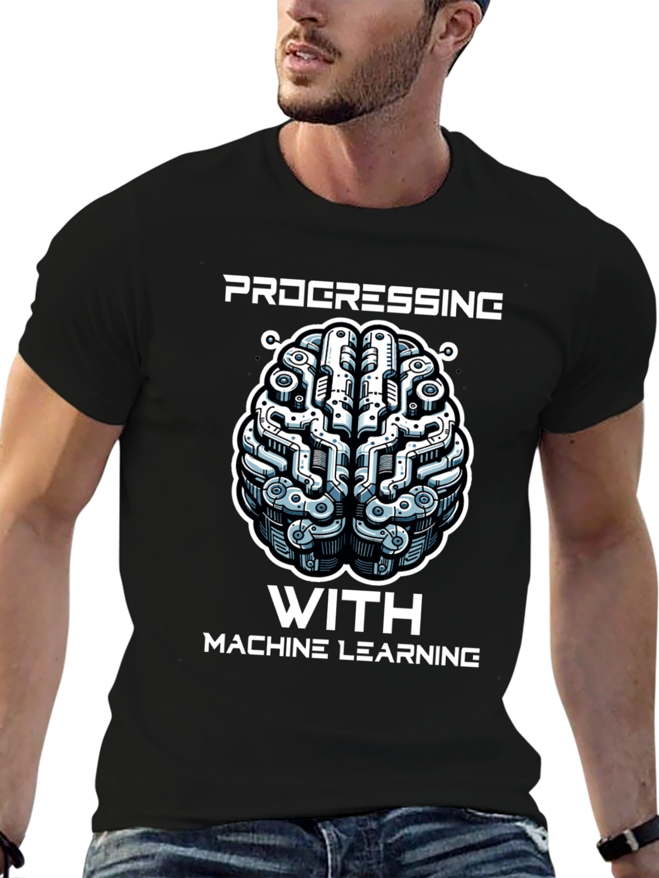 Progressing with Machine Learning T-Shirt