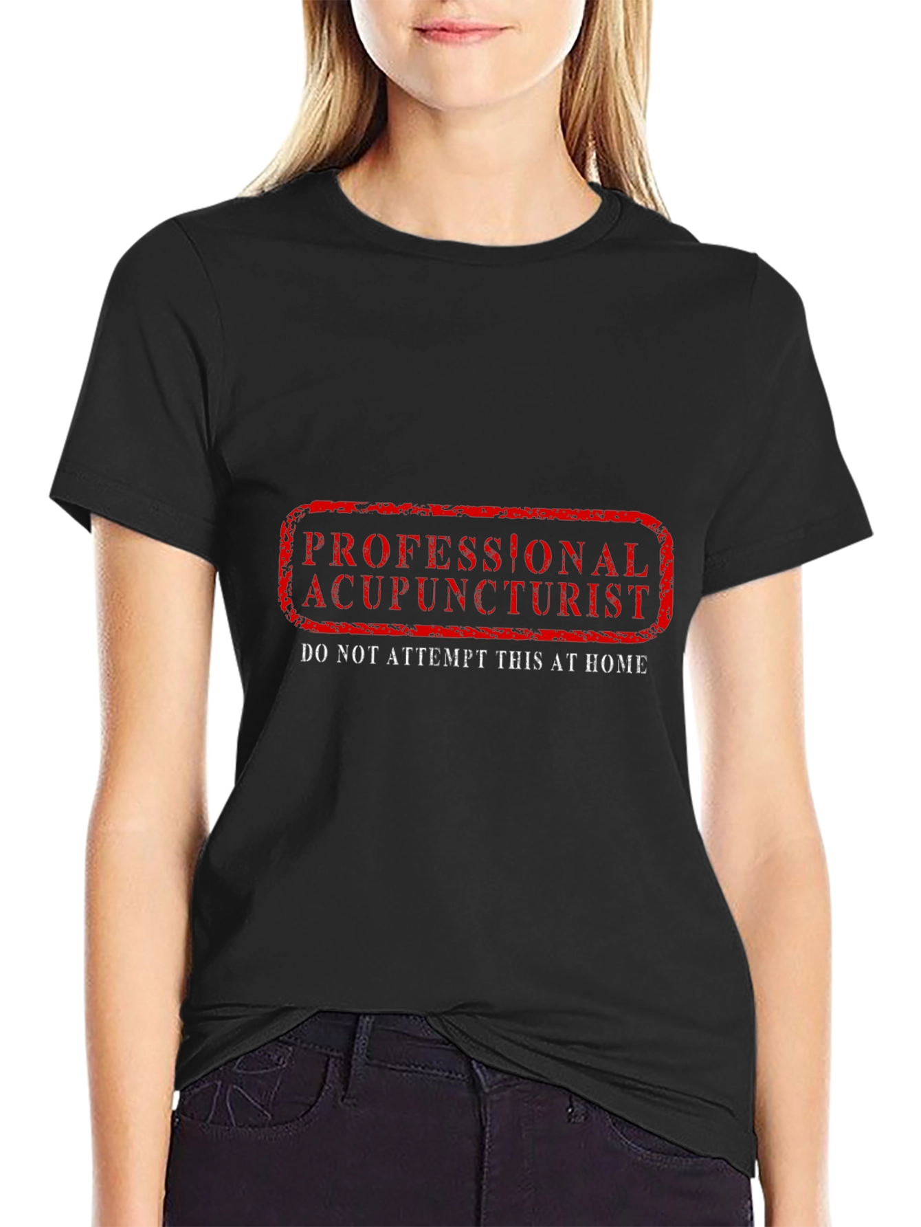 Professional Acupuncturist Graphic T-Shirt