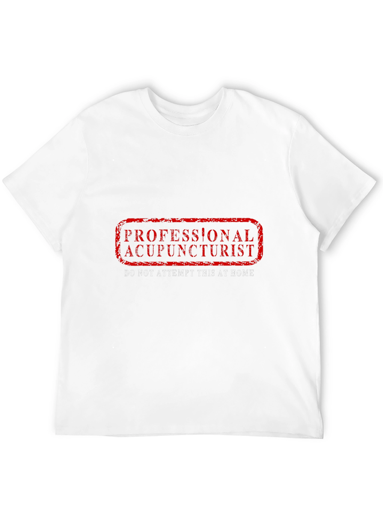 Professional Acupuncturist Graphic T-Shirt