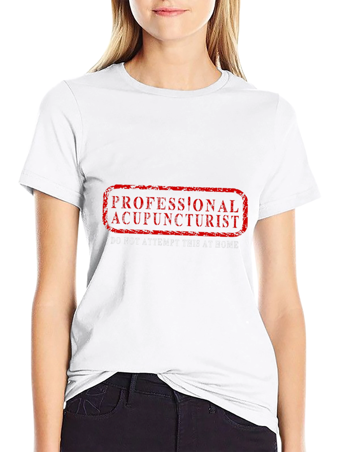 Professional Acupuncturist Graphic T-Shirt
