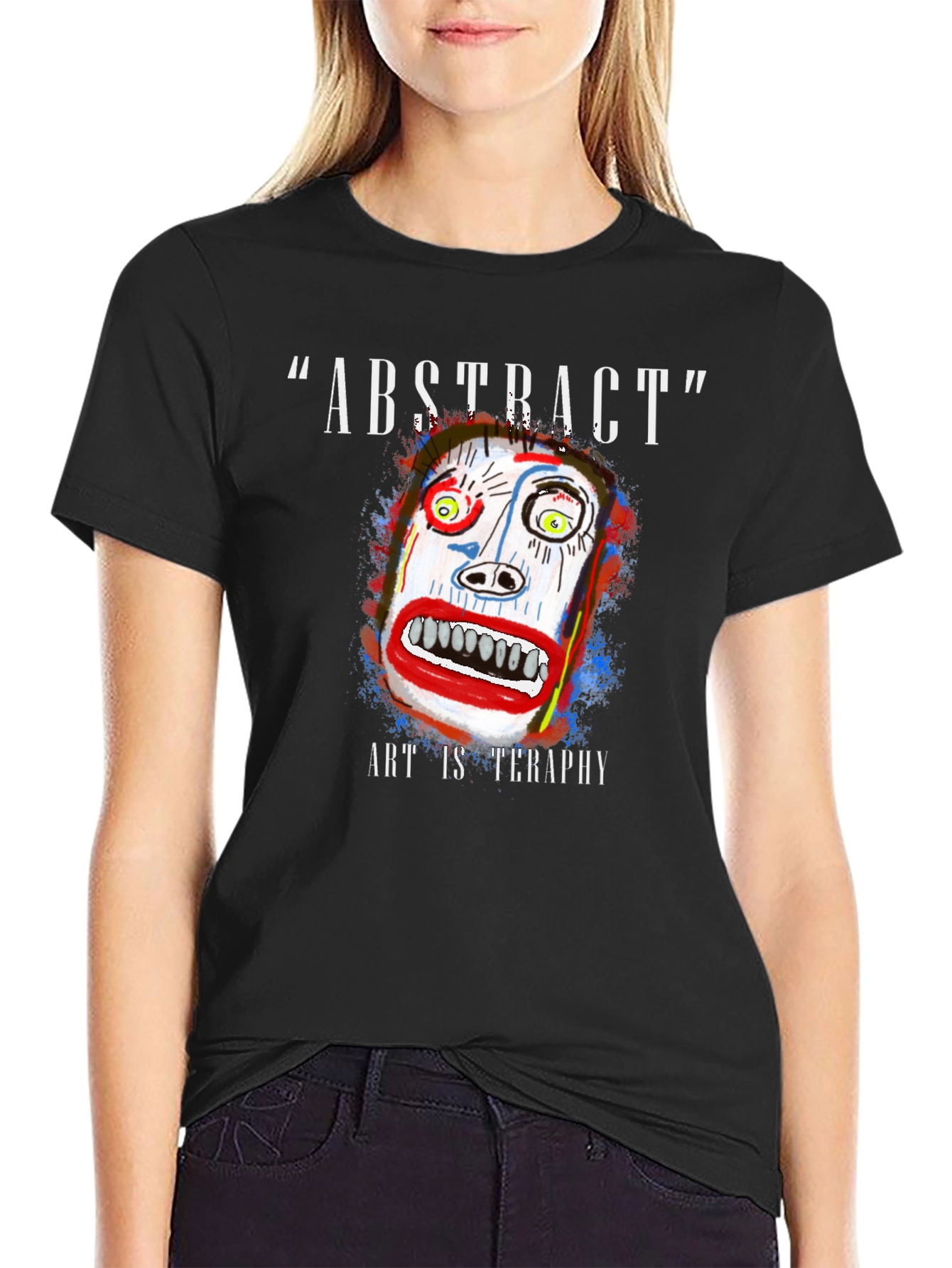 Abstract Art Therapy Graphic Tee
