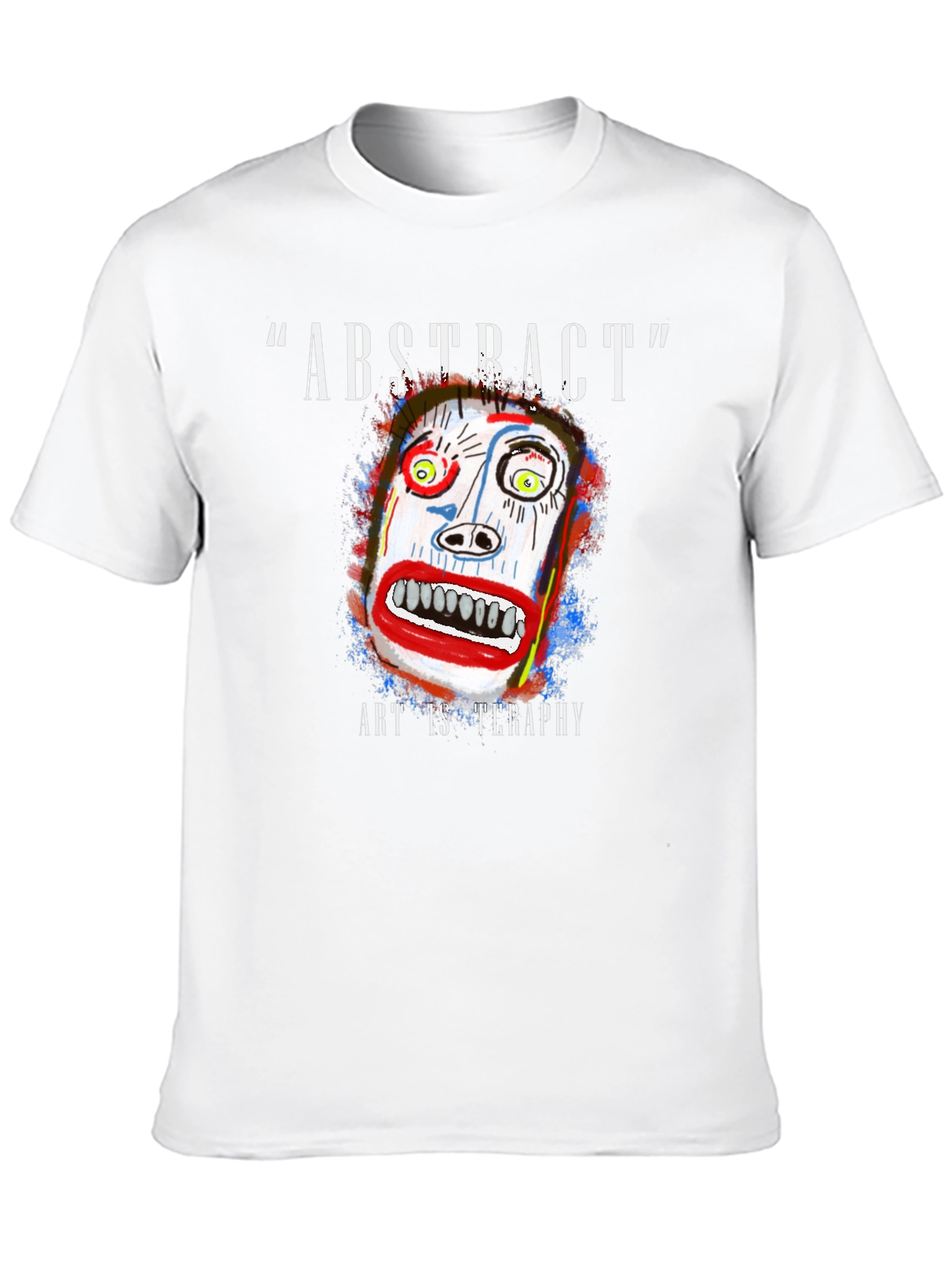 Abstract Art Therapy Graphic Tee