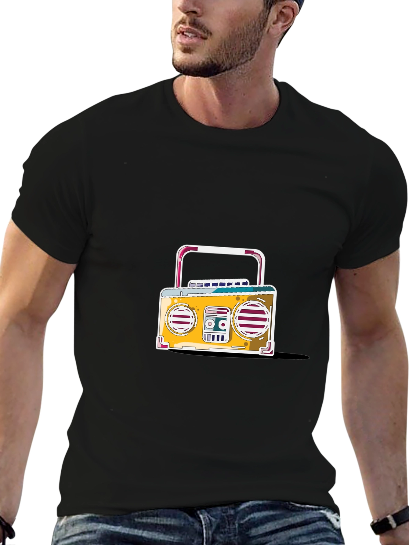 Retro Radio Graphic T-Shirt