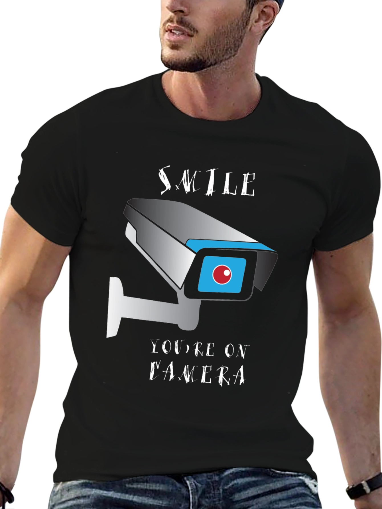 Smile Youre on Camera Graphic Tee