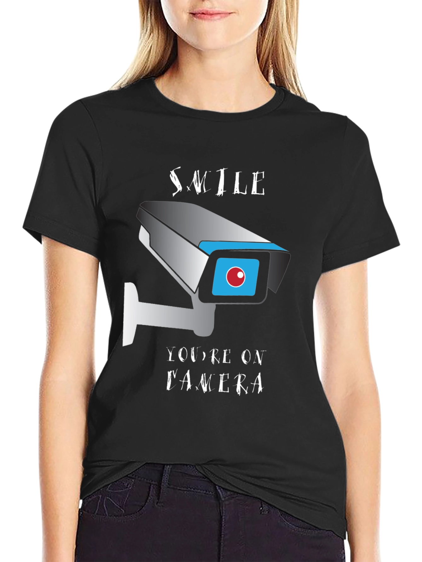 Smile Youre on Camera Graphic Tee