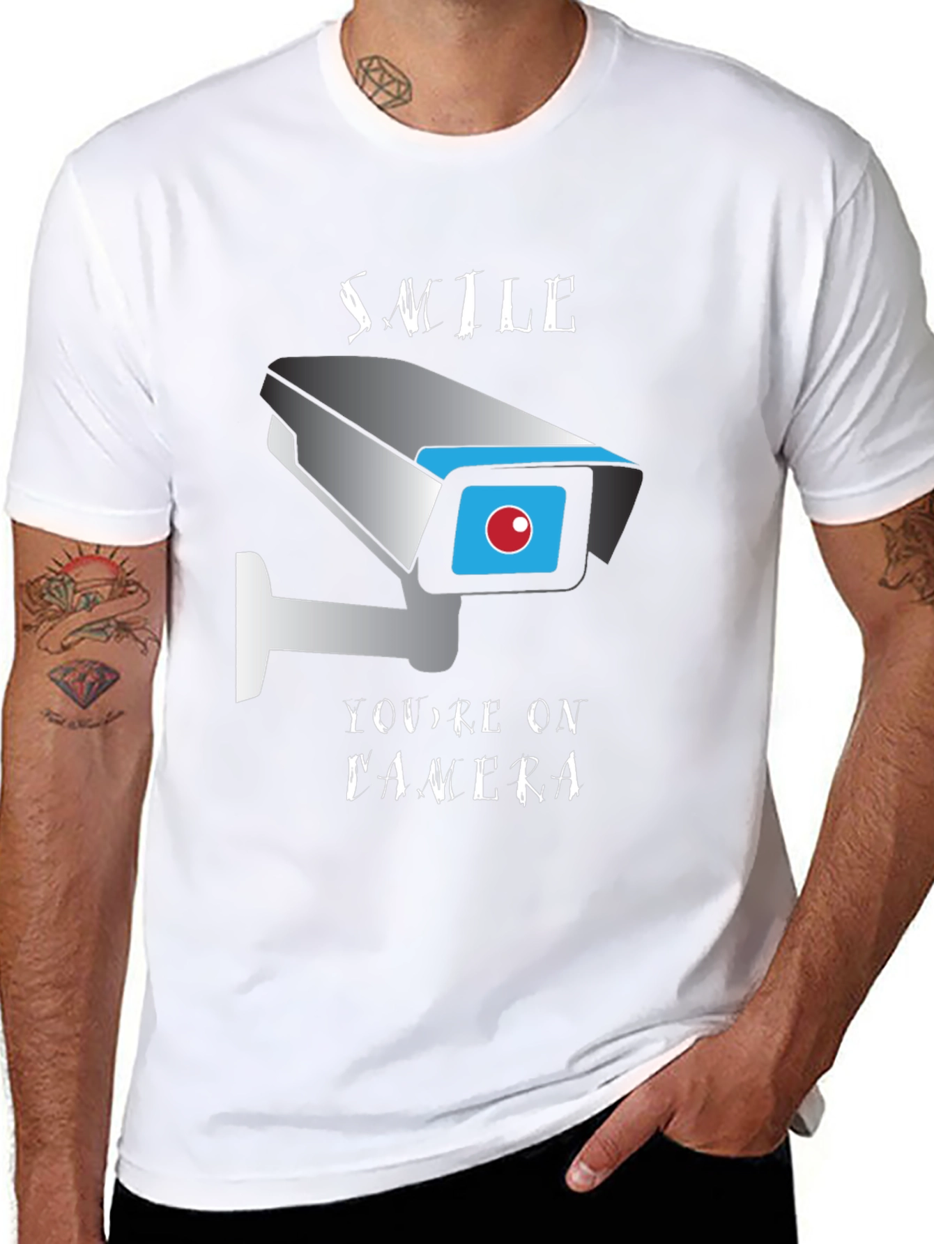 Smile Youre on Camera Graphic Tee