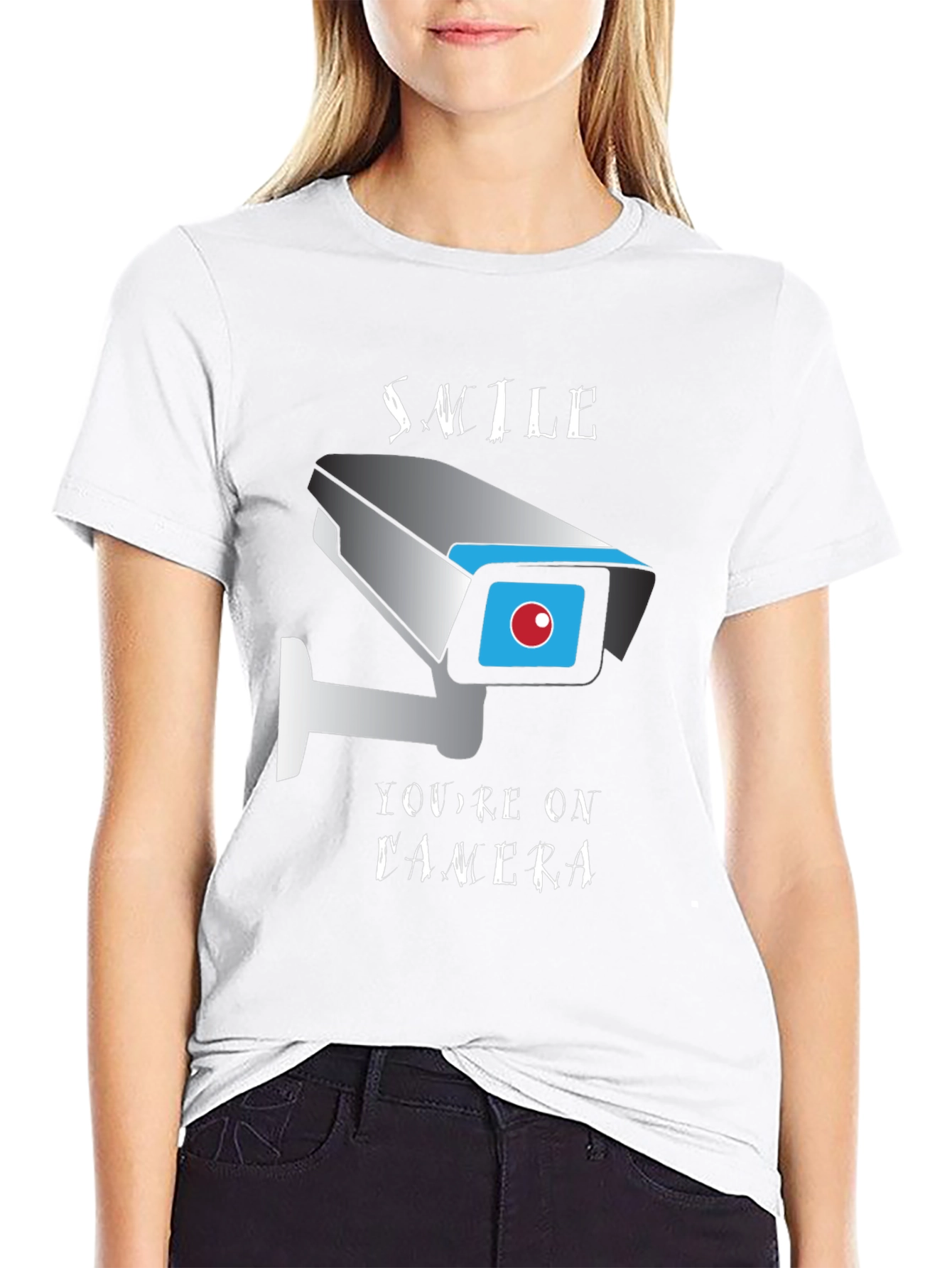 Smile Youre on Camera Graphic Tee