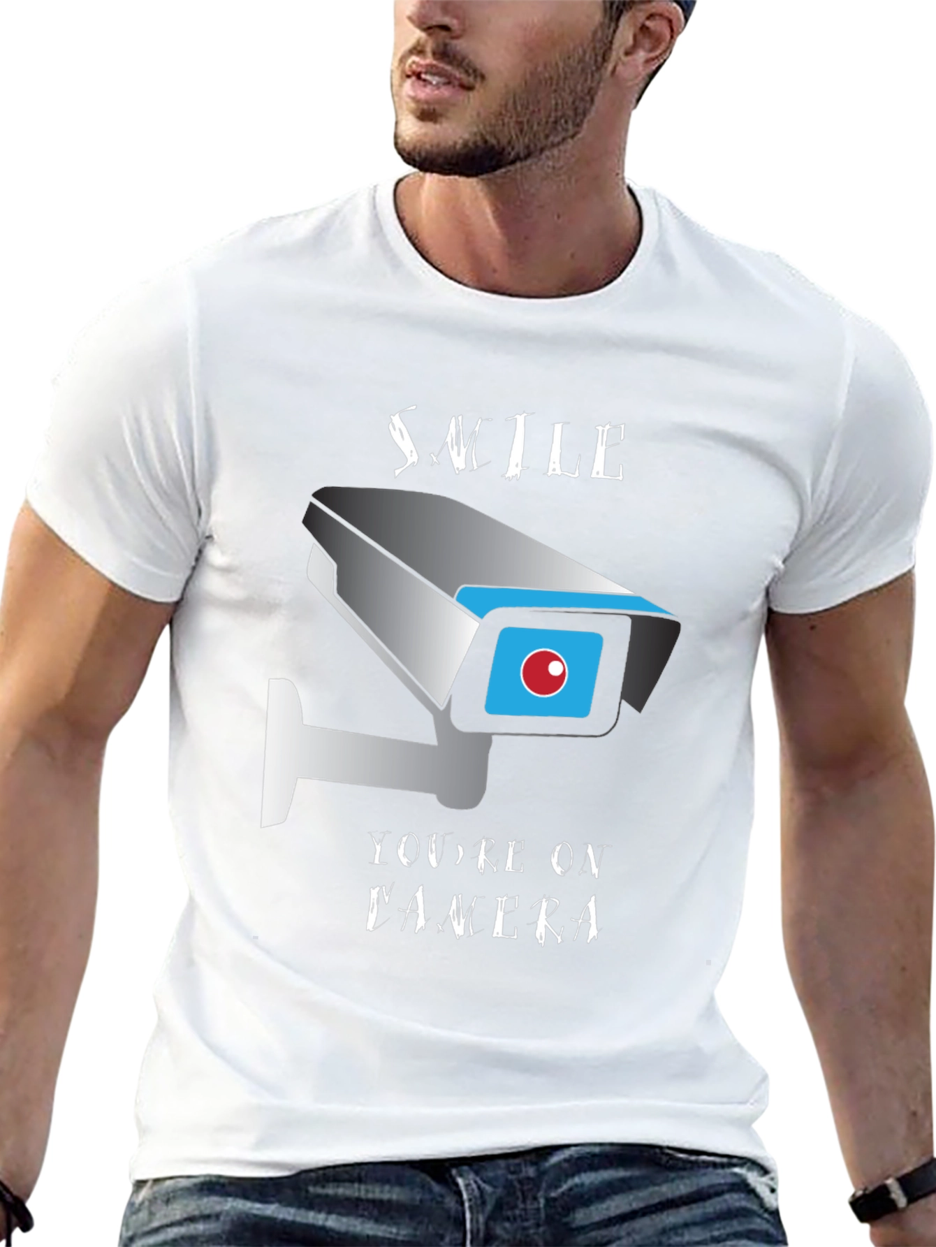 Smile Youre on Camera Graphic Tee