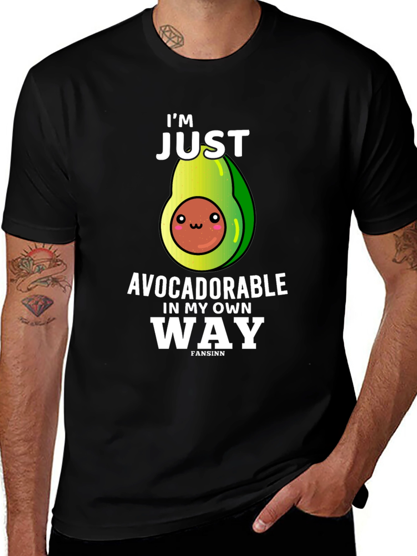 Avocado Pun T-Shirt - Im Just Avocadorable