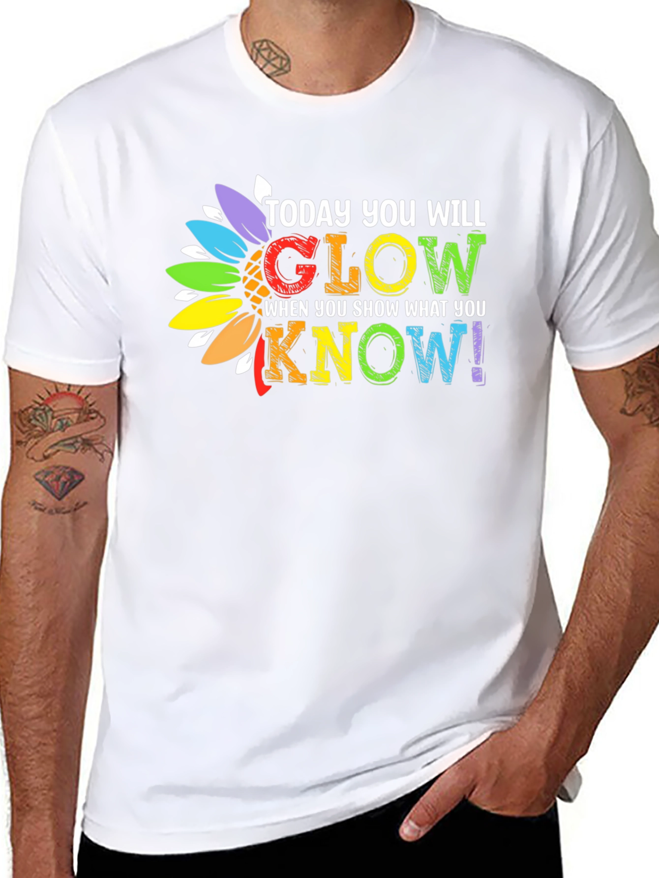 Glow When You Show What You Know T-Shirt