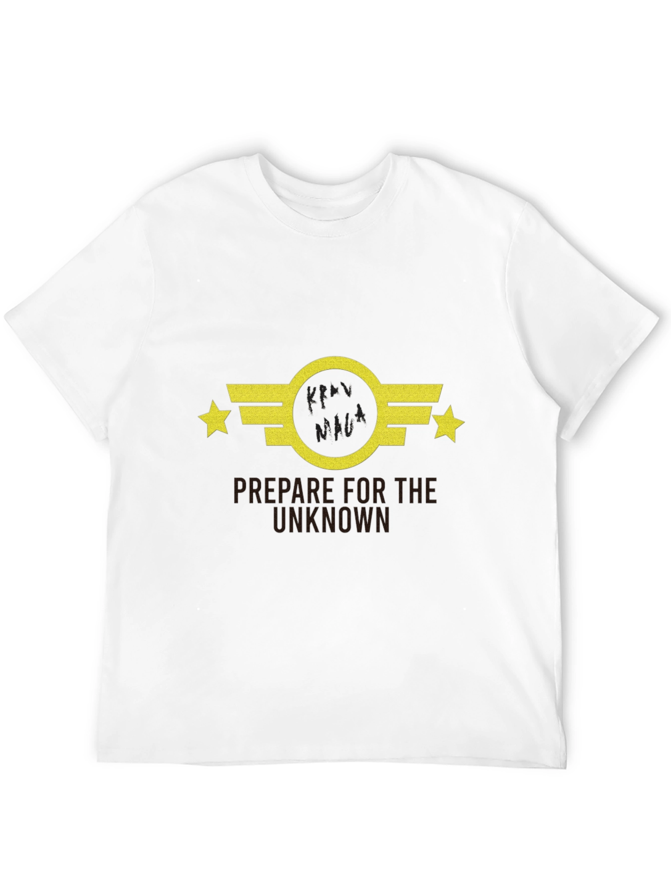 Krav Maga Prepare for Unknown Black T-Shirt