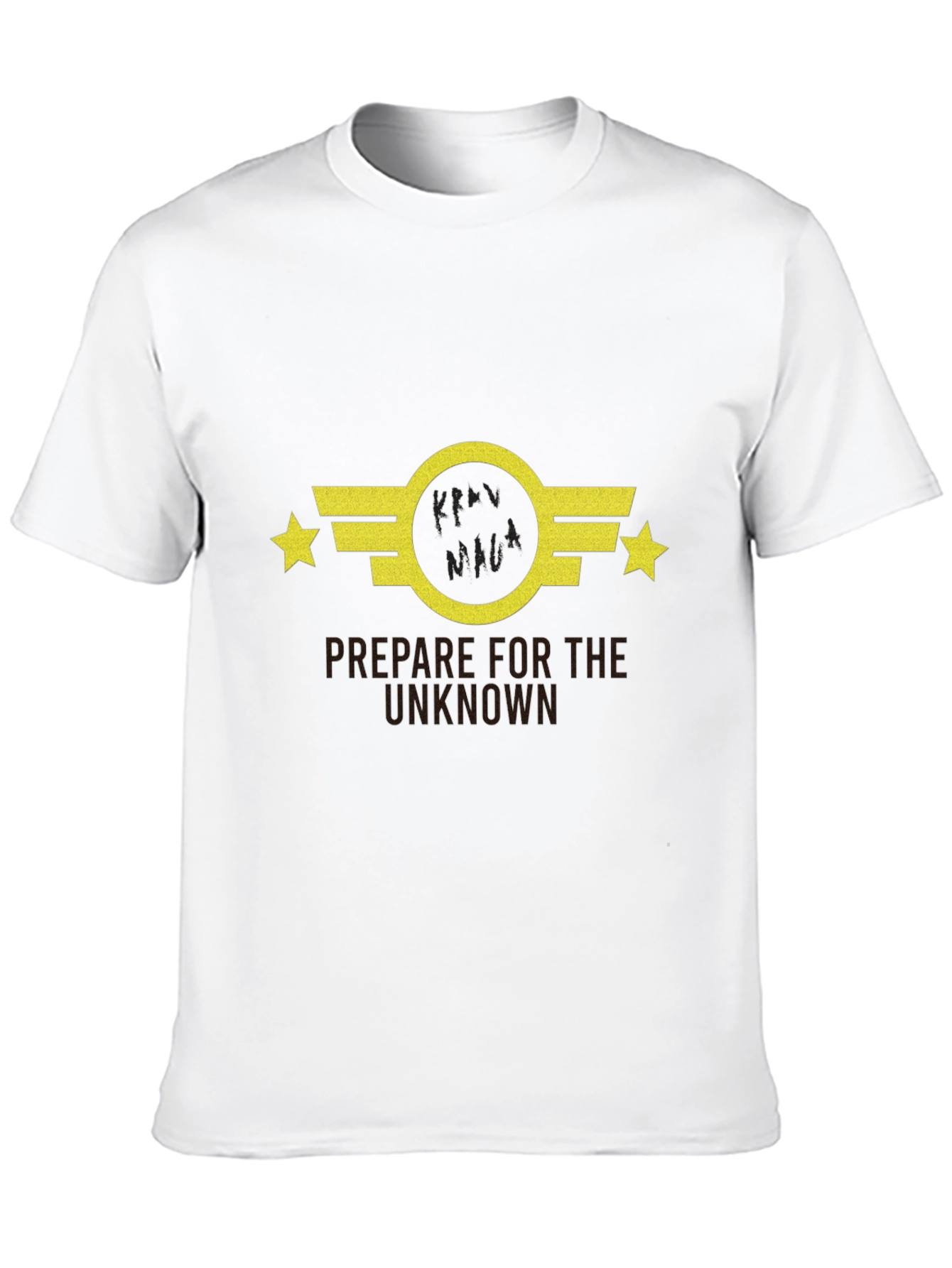 Krav Maga Prepare for Unknown Black T-Shirt