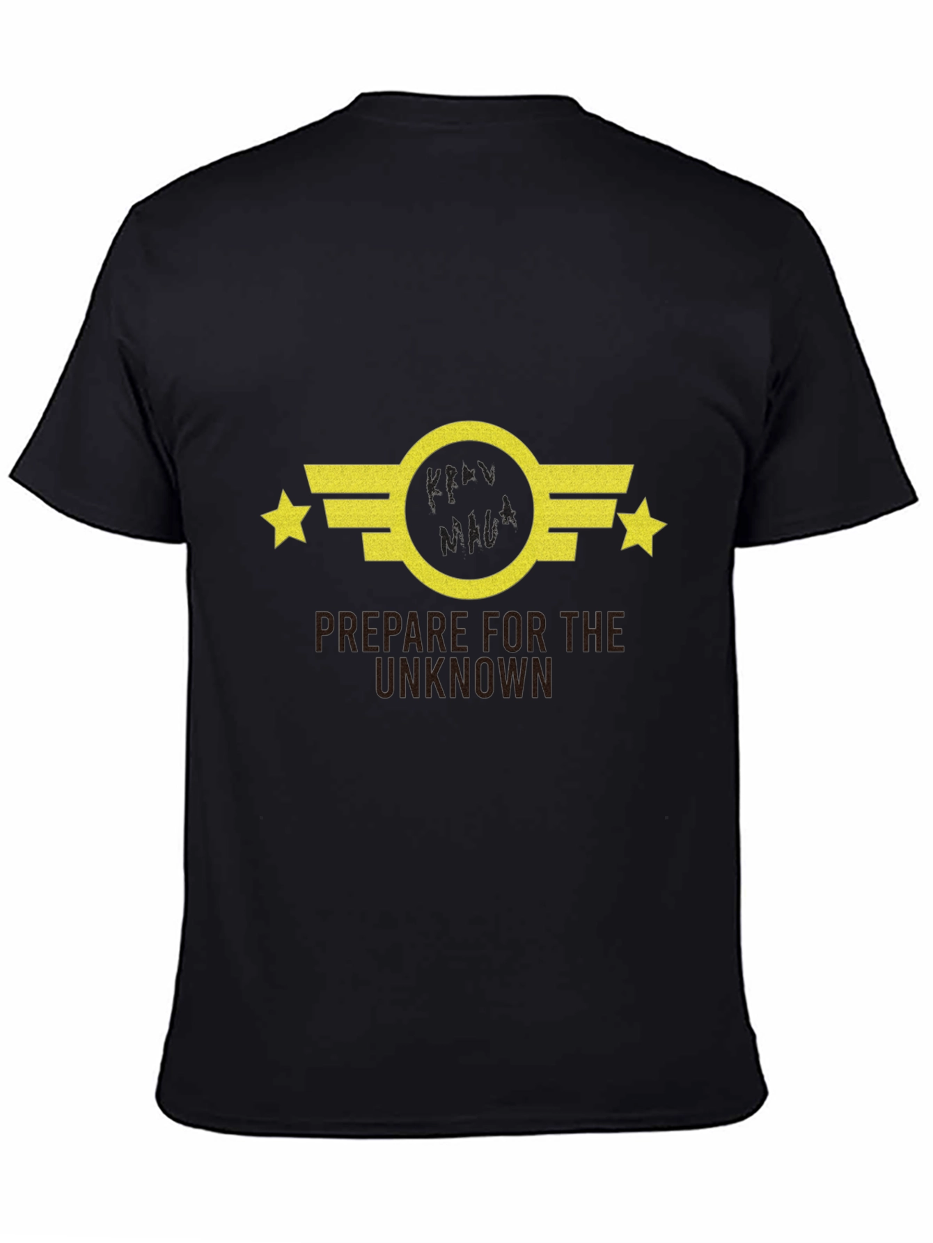 Krav Maga Prepare for Unknown Black T-Shirt