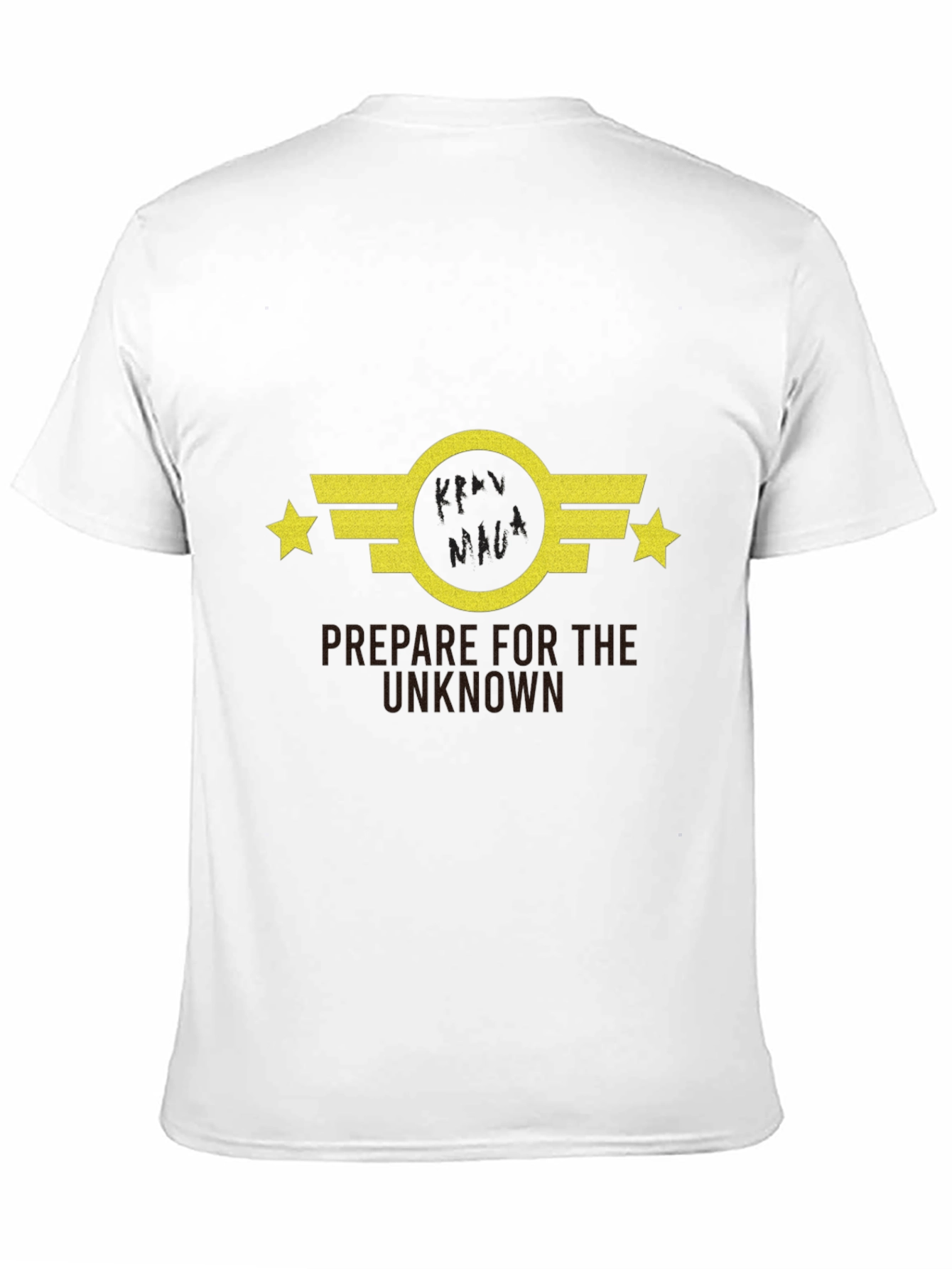 Krav Maga Prepare for Unknown Black T-Shirt