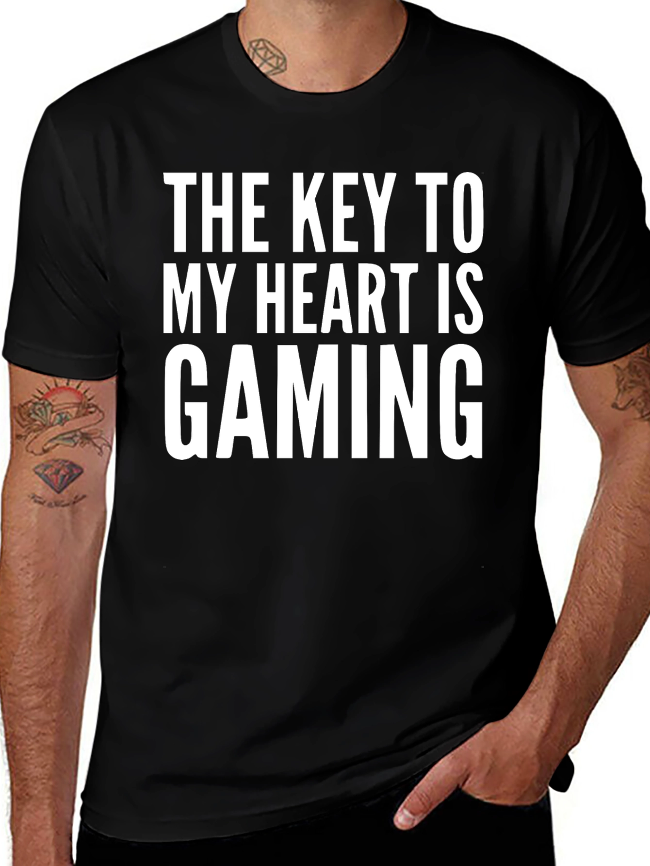 Gaming T-Shirt - The Key To My Heart