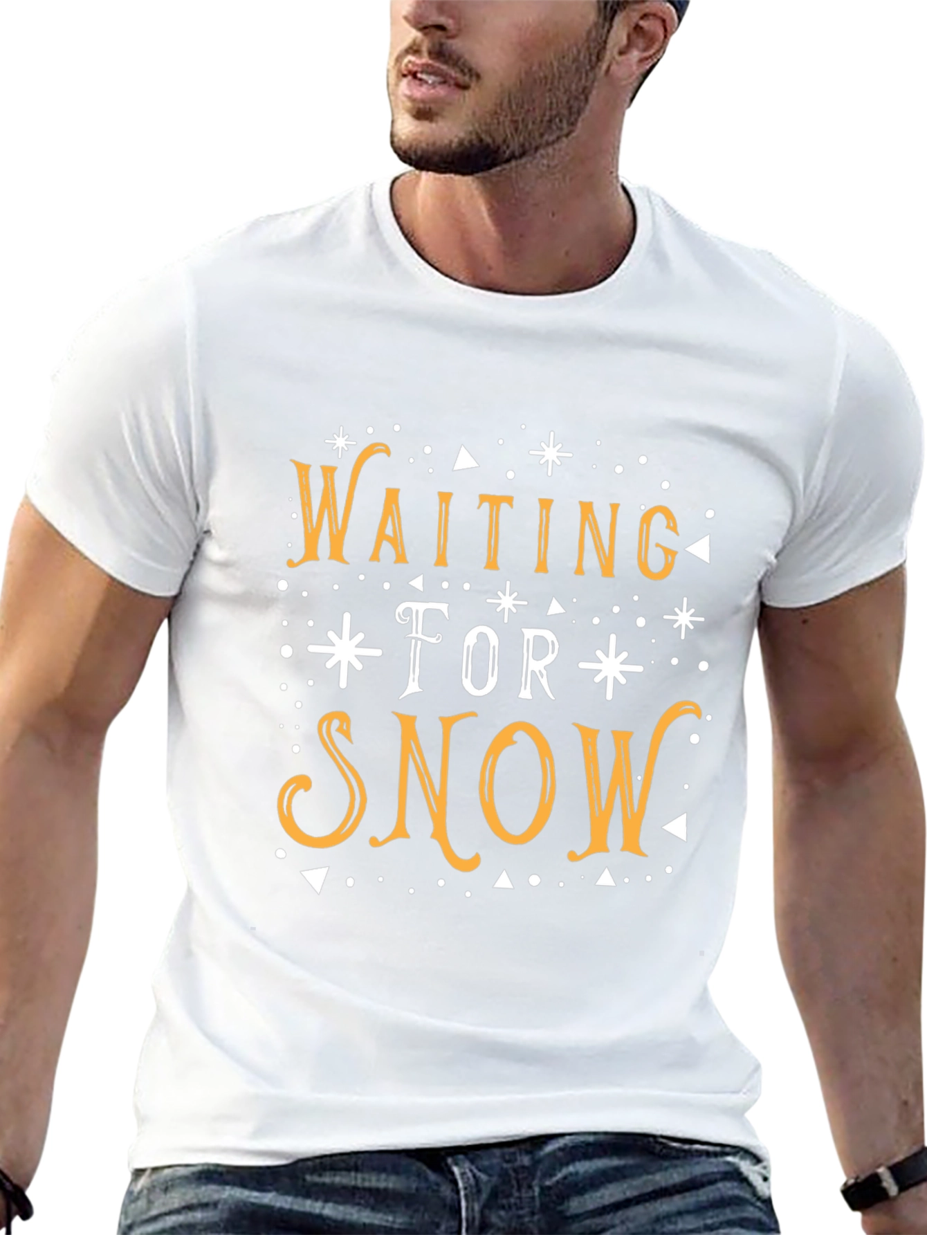 Waiting for Snow Graphic T-Shirt