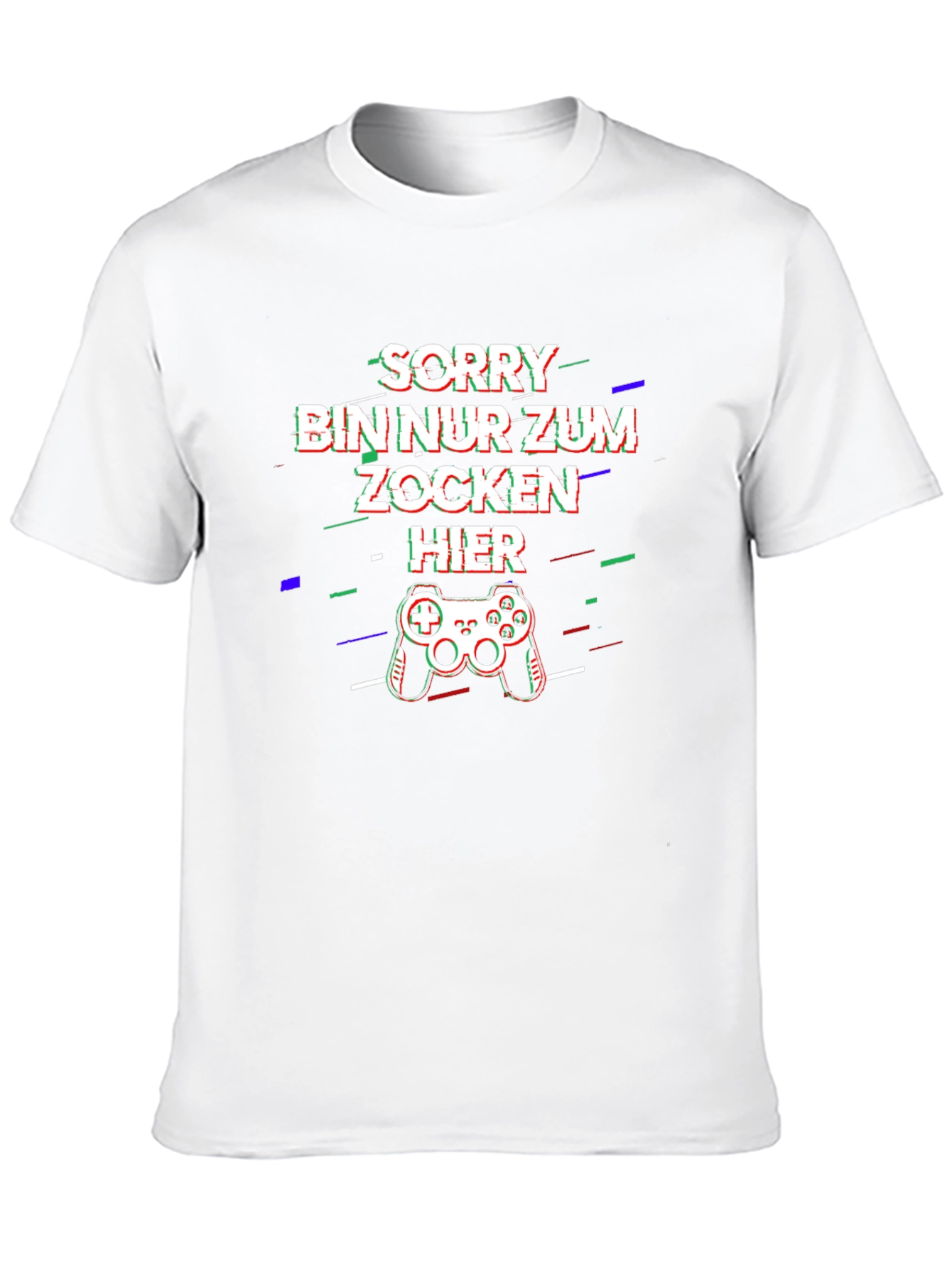 Sorry Bin Nur Zum Zocken Hier T-Shirt
