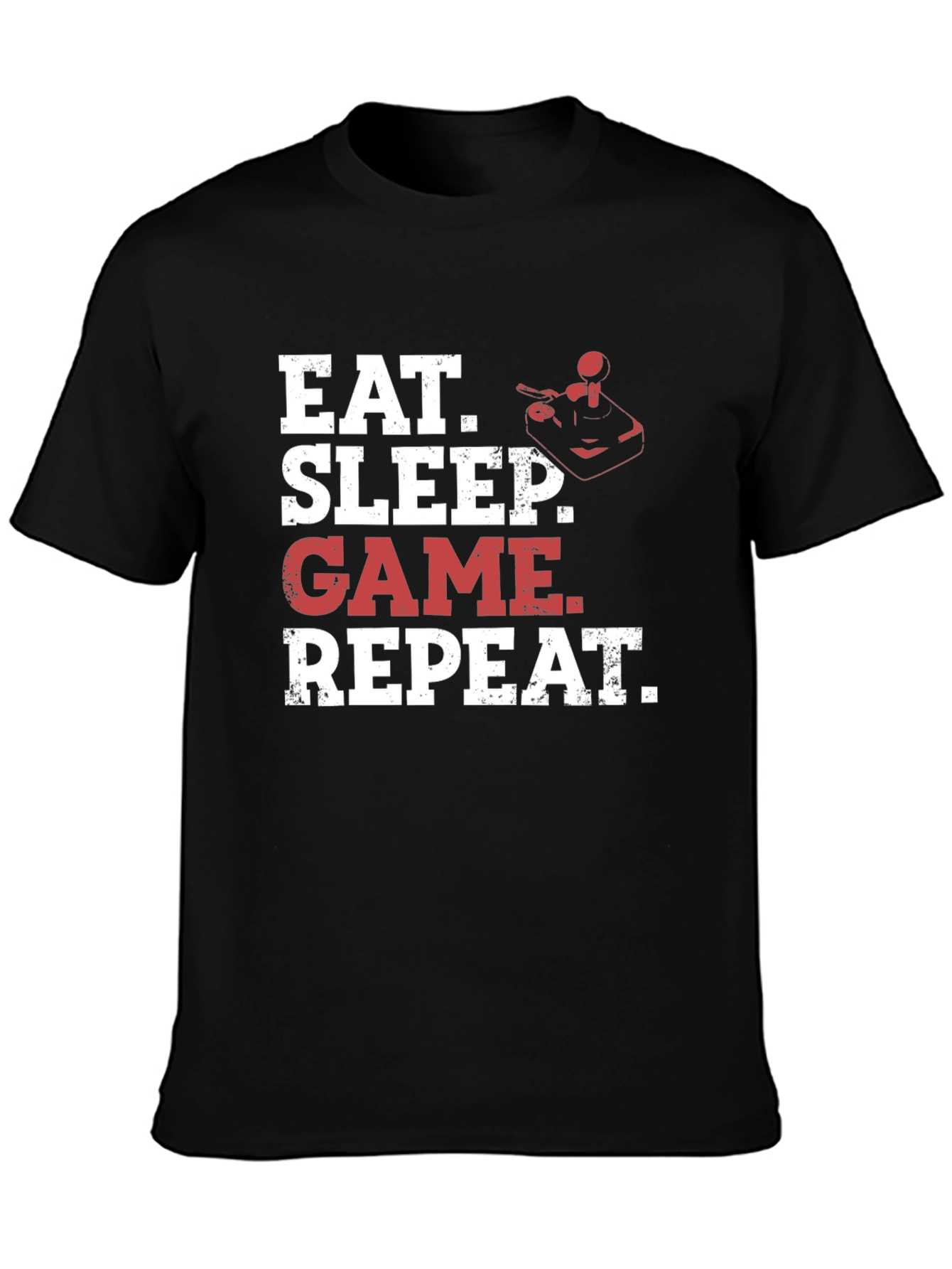 Eat Sleep Game Repeat T-Shirt - Gamer Tee