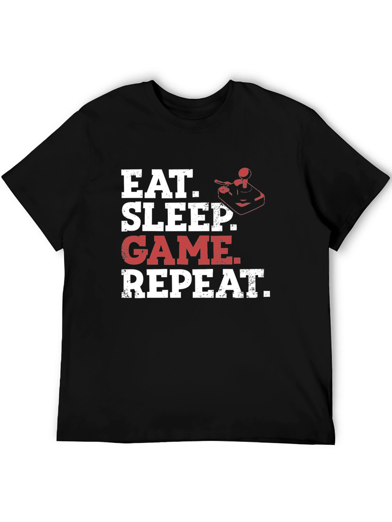 Eat Sleep Game Repeat T-Shirt - Gamer Tee