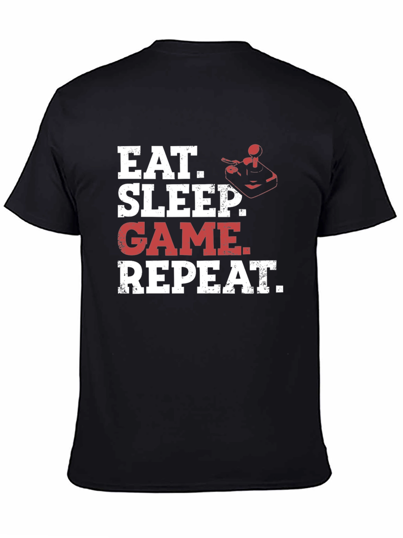 Eat Sleep Game Repeat T-Shirt - Gamer Tee