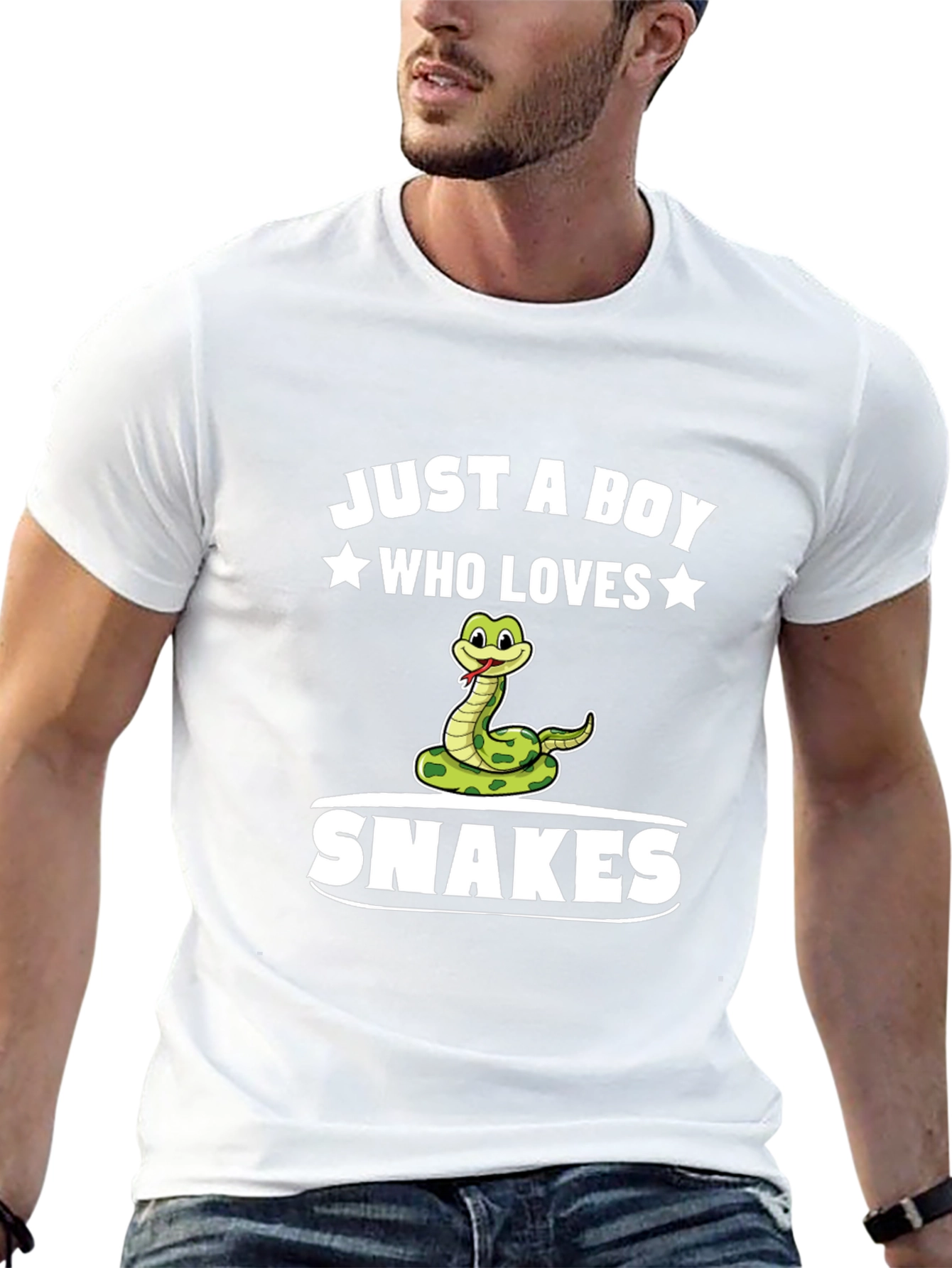 Just A Boy Who Loves Snakes T-Shirt