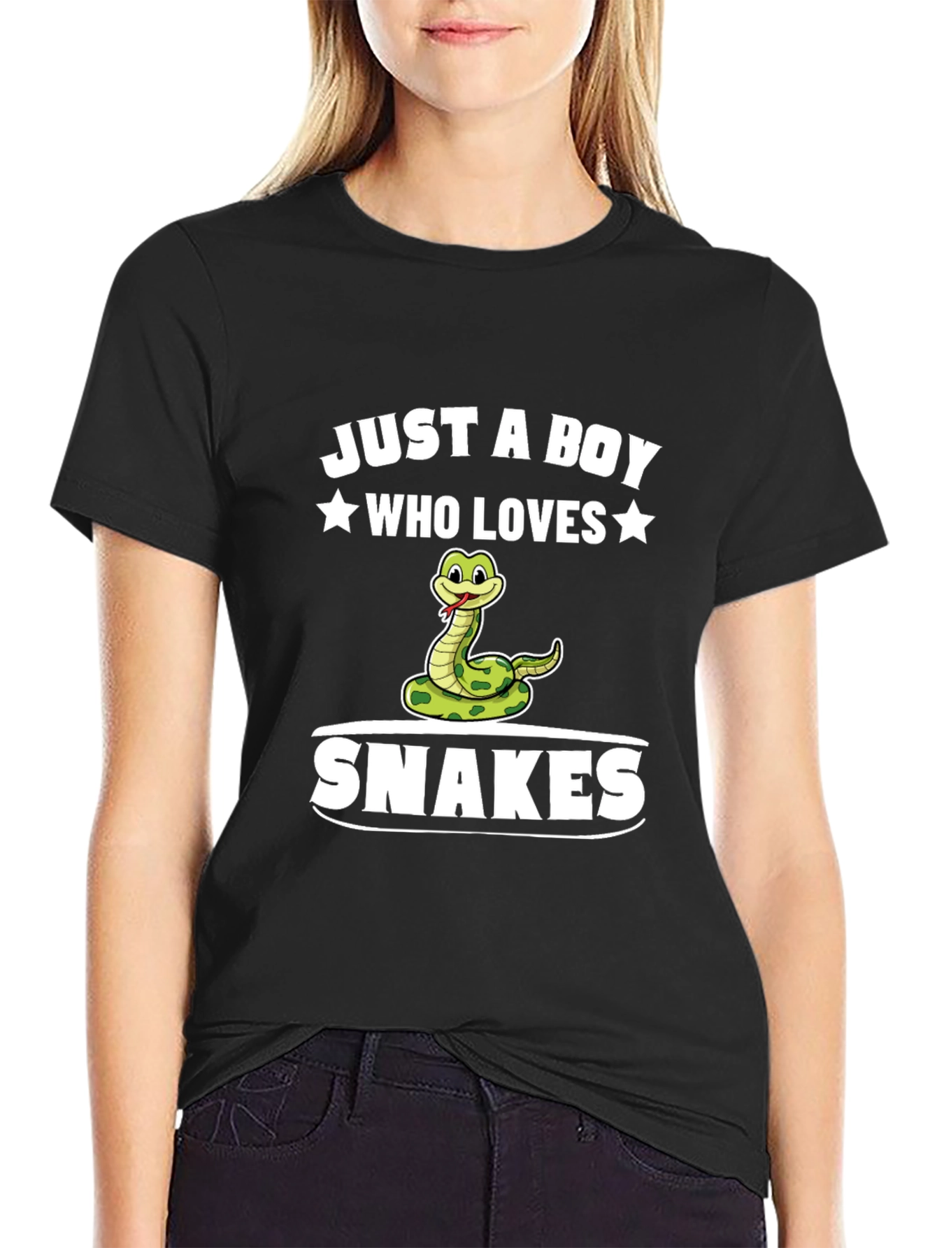 Just A Boy Who Loves Snakes T-Shirt
