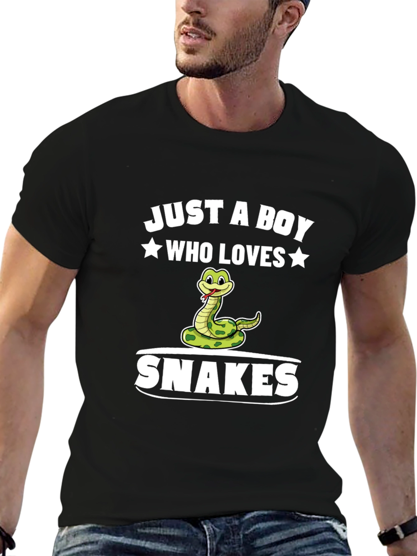 Just A Boy Who Loves Snakes T-Shirt