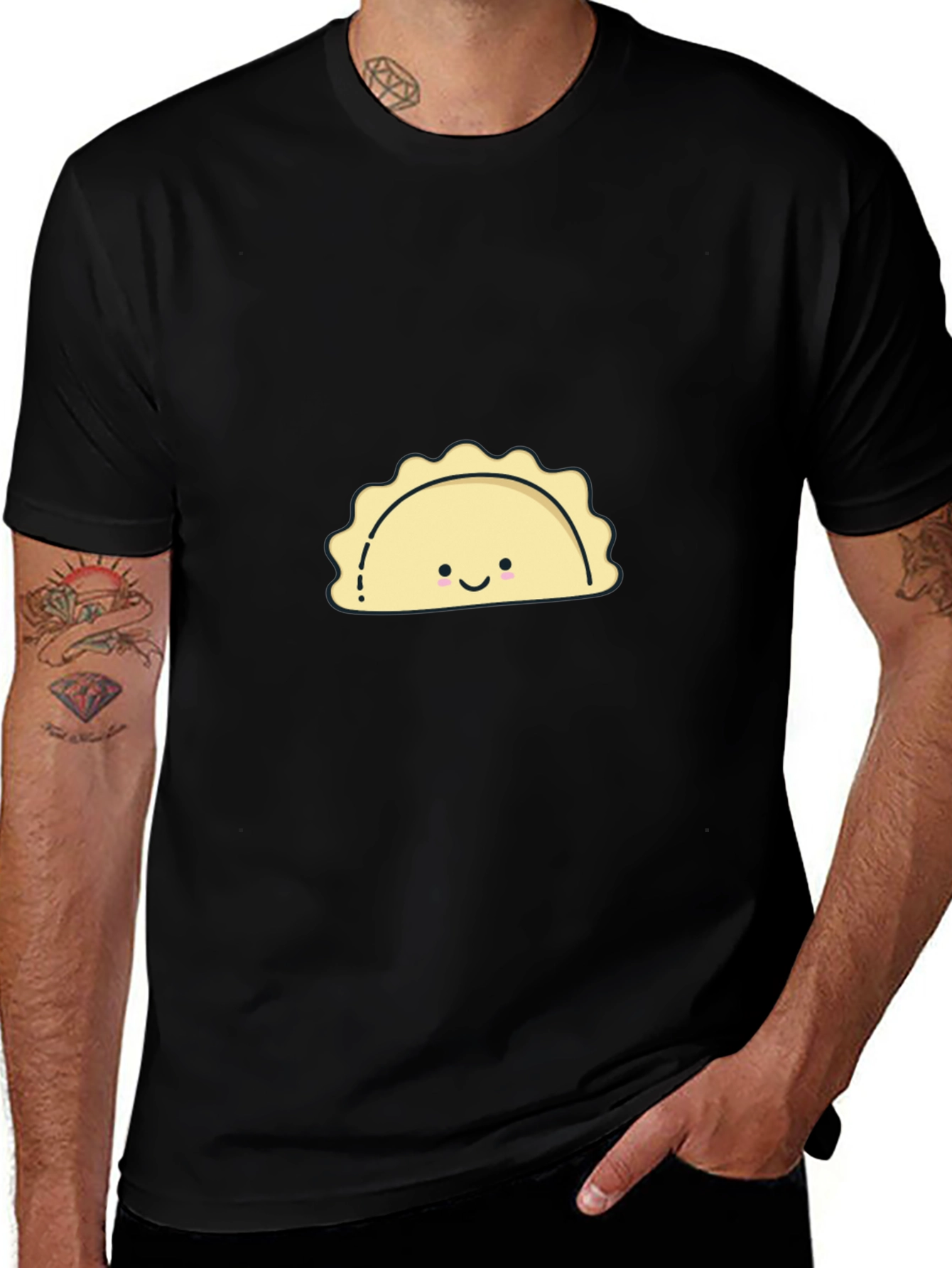 Dumpling Graphic T-Shirt - Casual Comfort