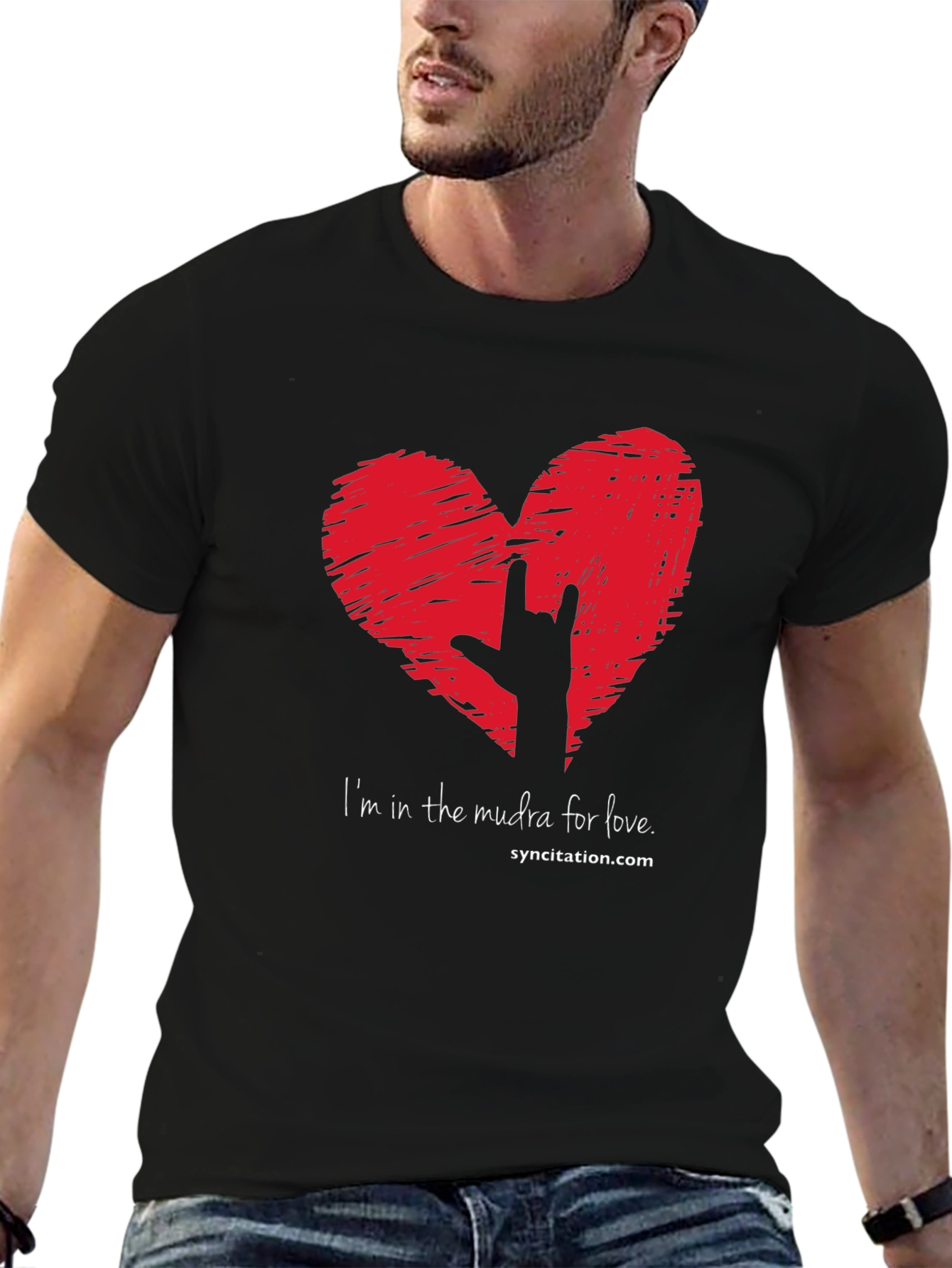 Love Mudra Graphic Tee