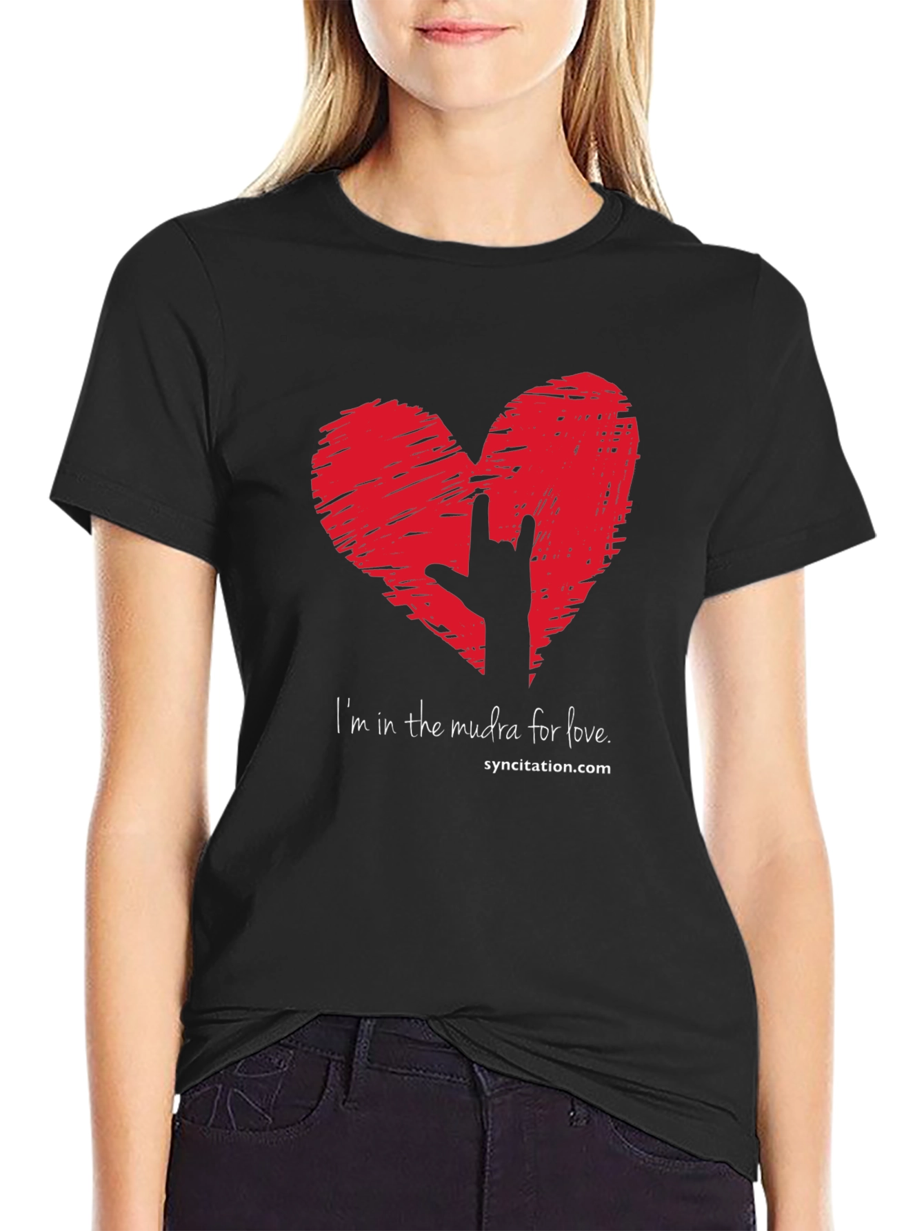 Love Mudra Graphic Tee