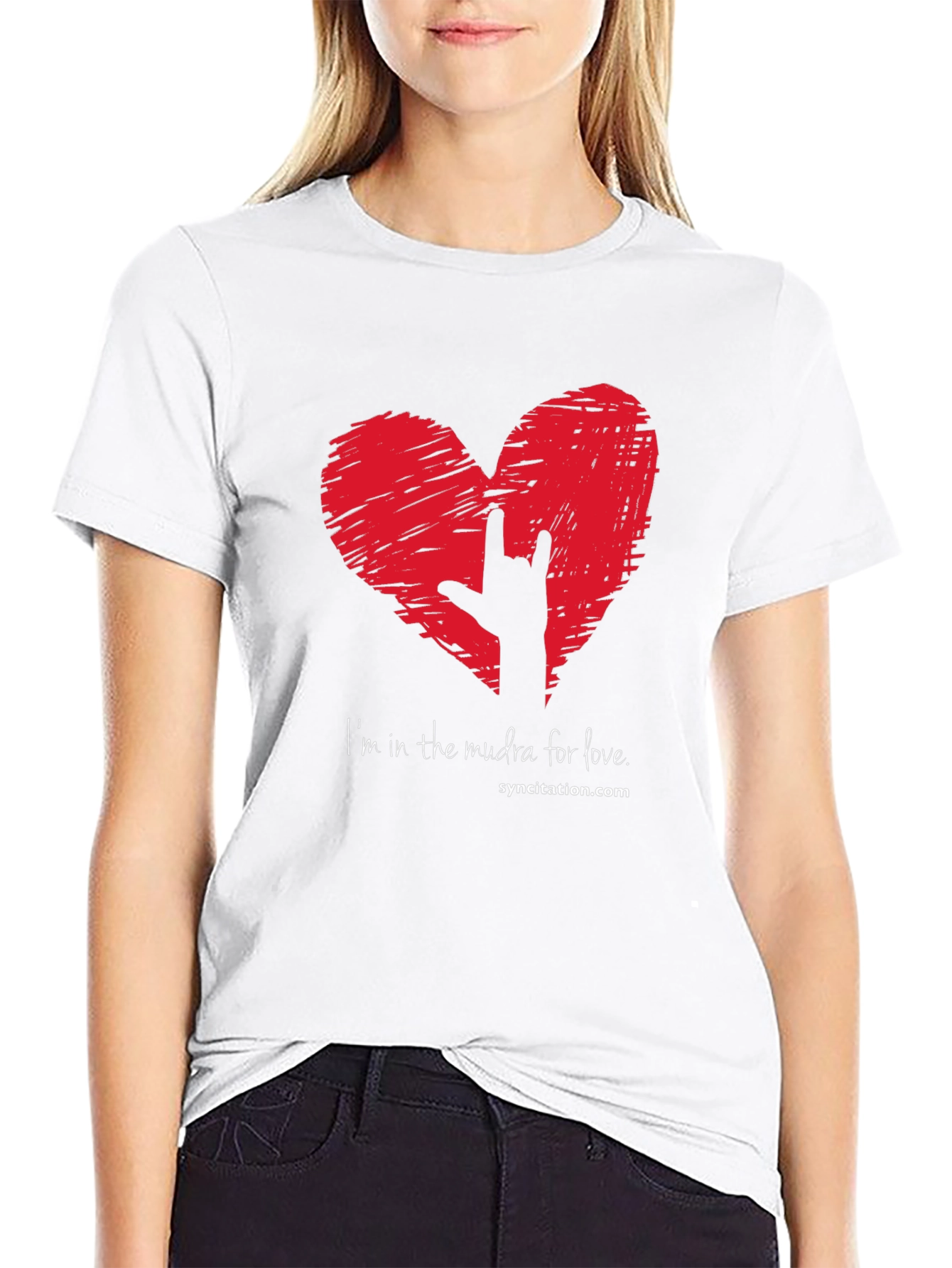 Love Mudra Graphic Tee