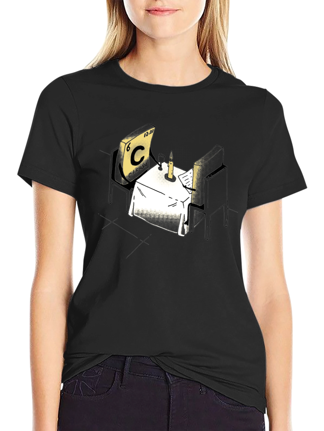 Carbon Date T-Shirt - Chemistry Humor Tee
