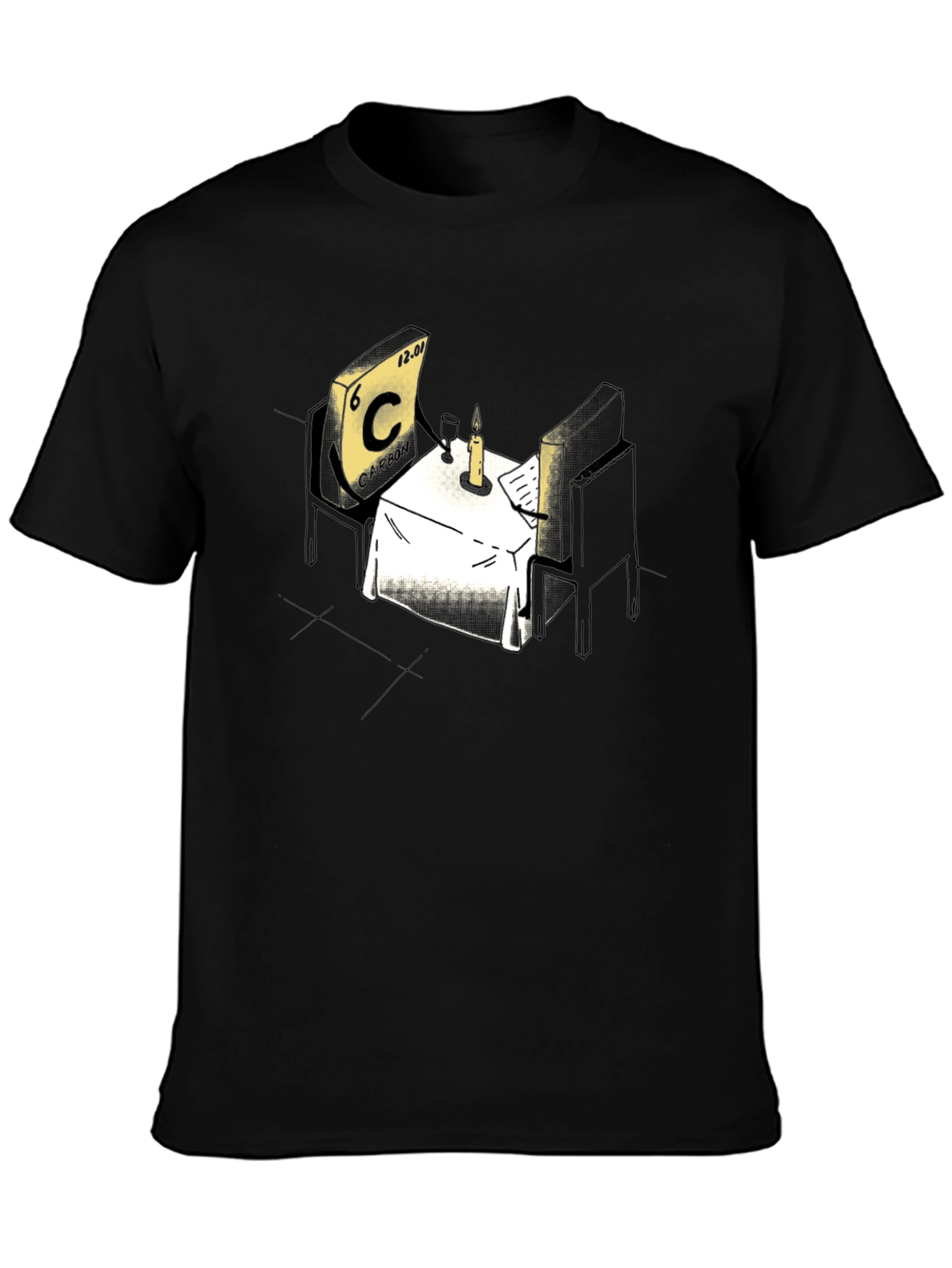 Carbon Date T-Shirt - Chemistry Humor Tee
