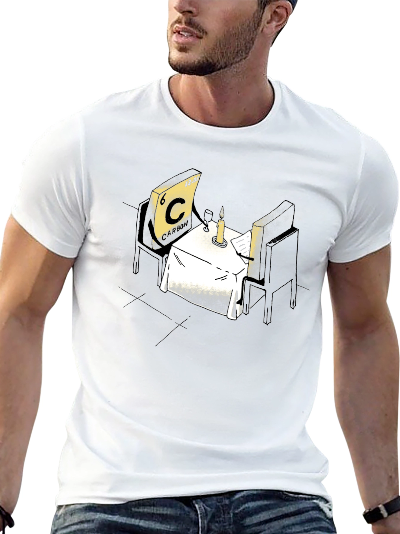 Carbon Date T-Shirt - Chemistry Humor Tee