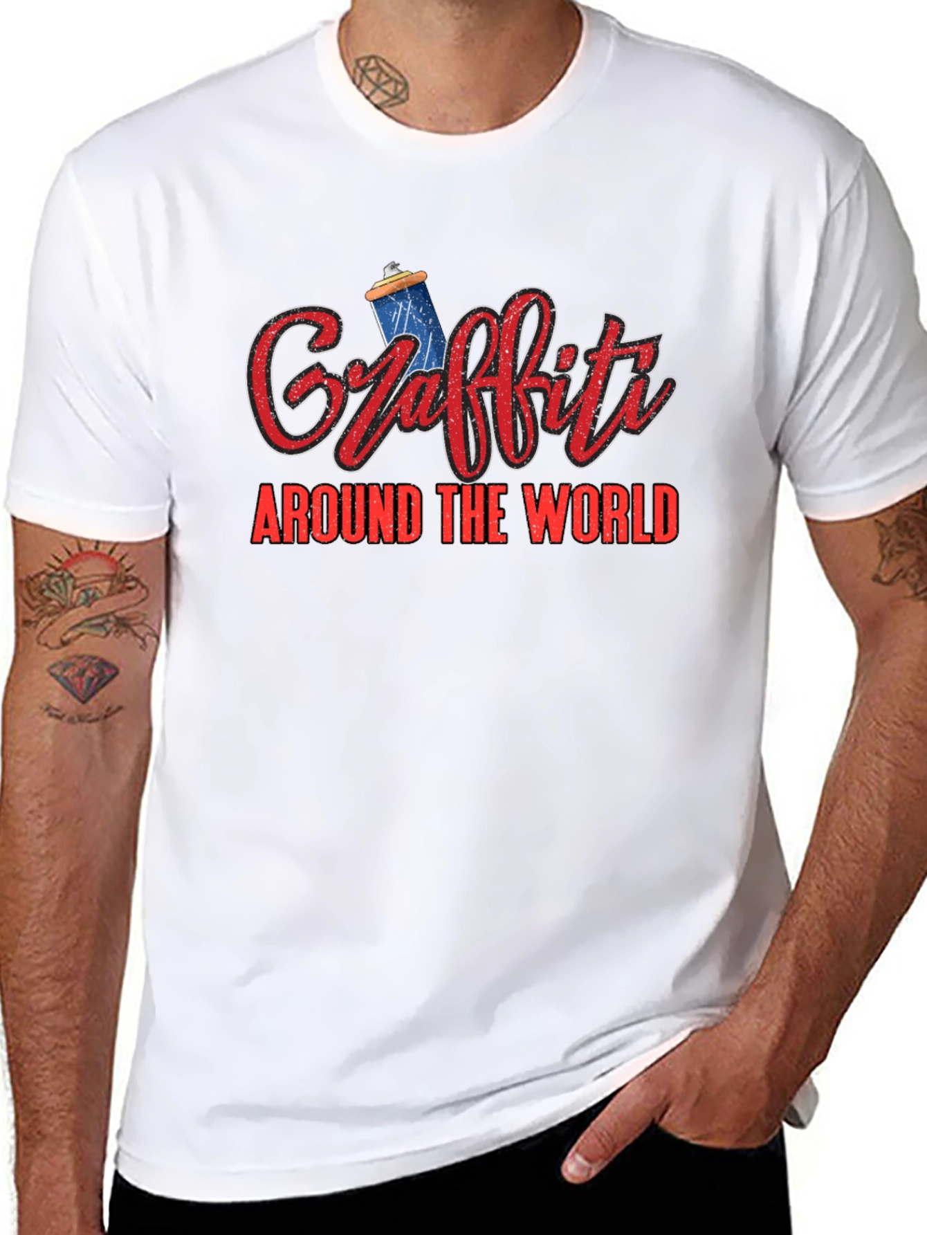 Graffiti Around The World Graphic Tee