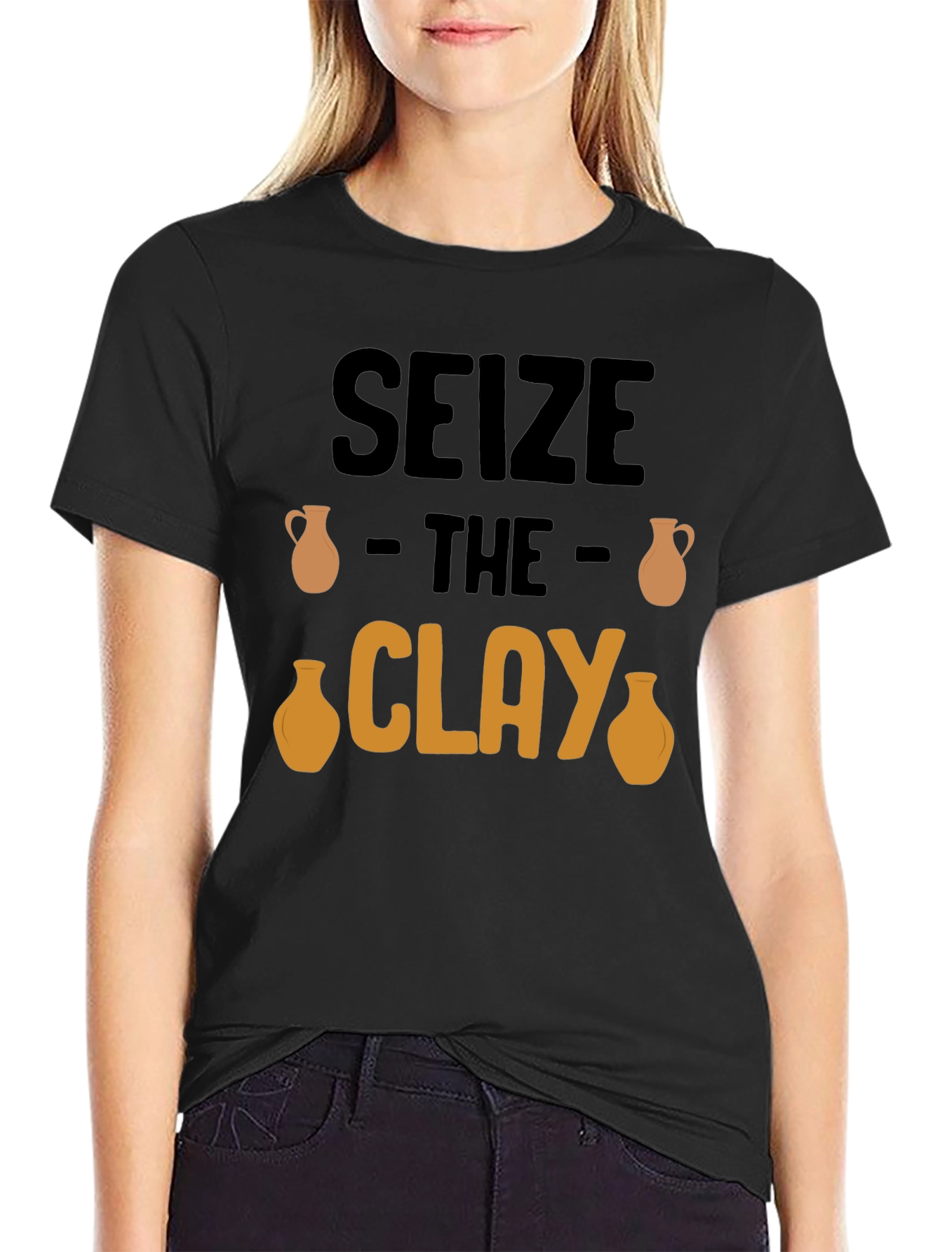 Seize The Clay T-Shirt - Pottery Lover Tee