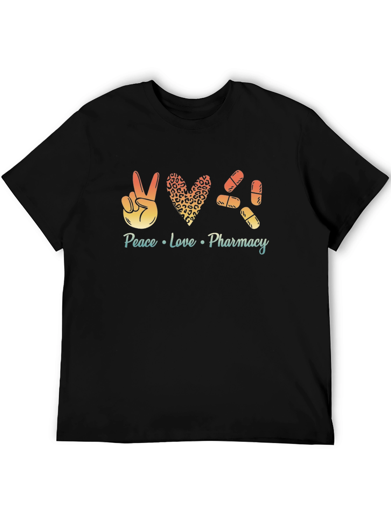 Peace Love Pharmacy Graphic T-Shirt