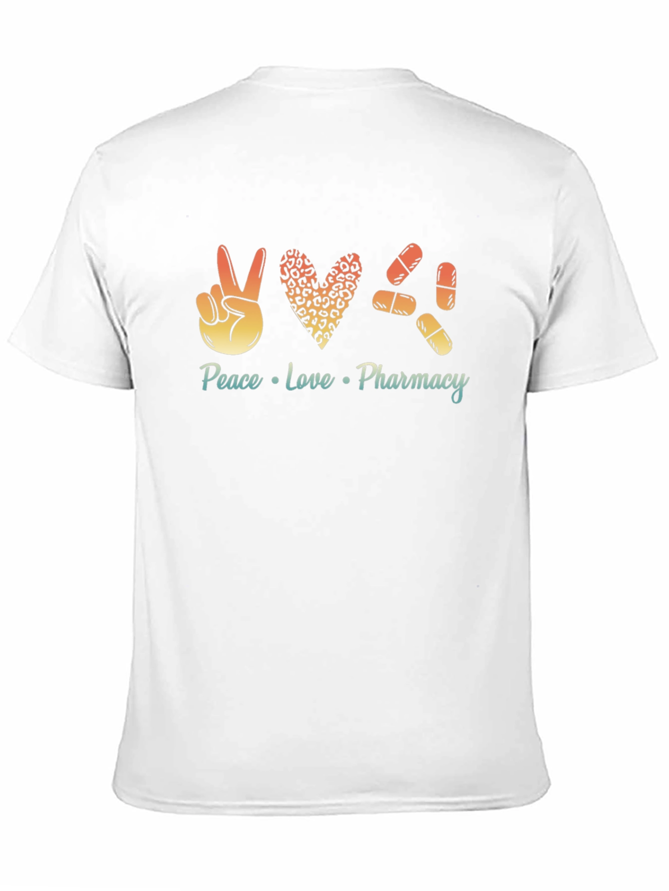 Peace Love Pharmacy Graphic T-Shirt