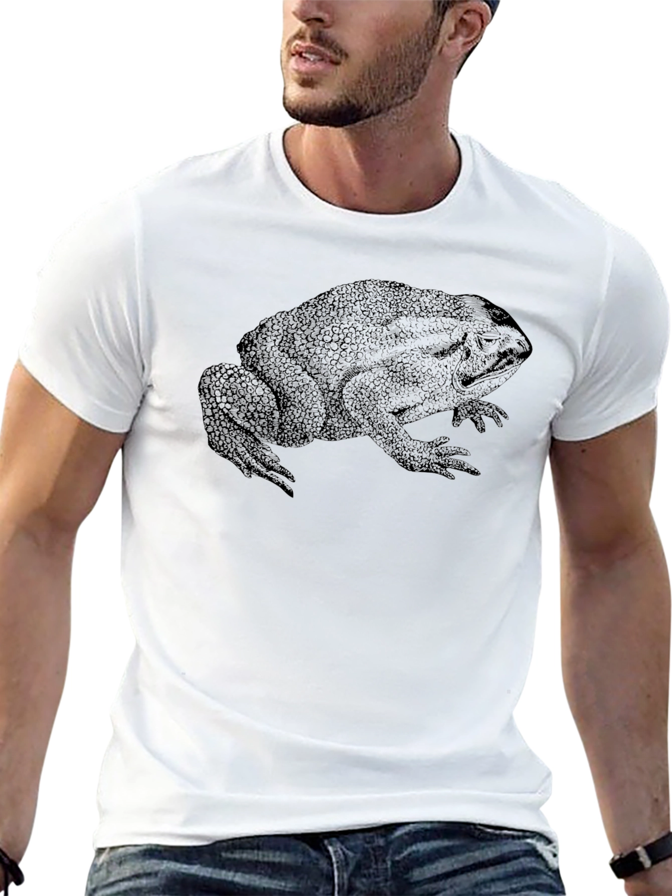 Graphic Frog Tee - Cool Casual Style